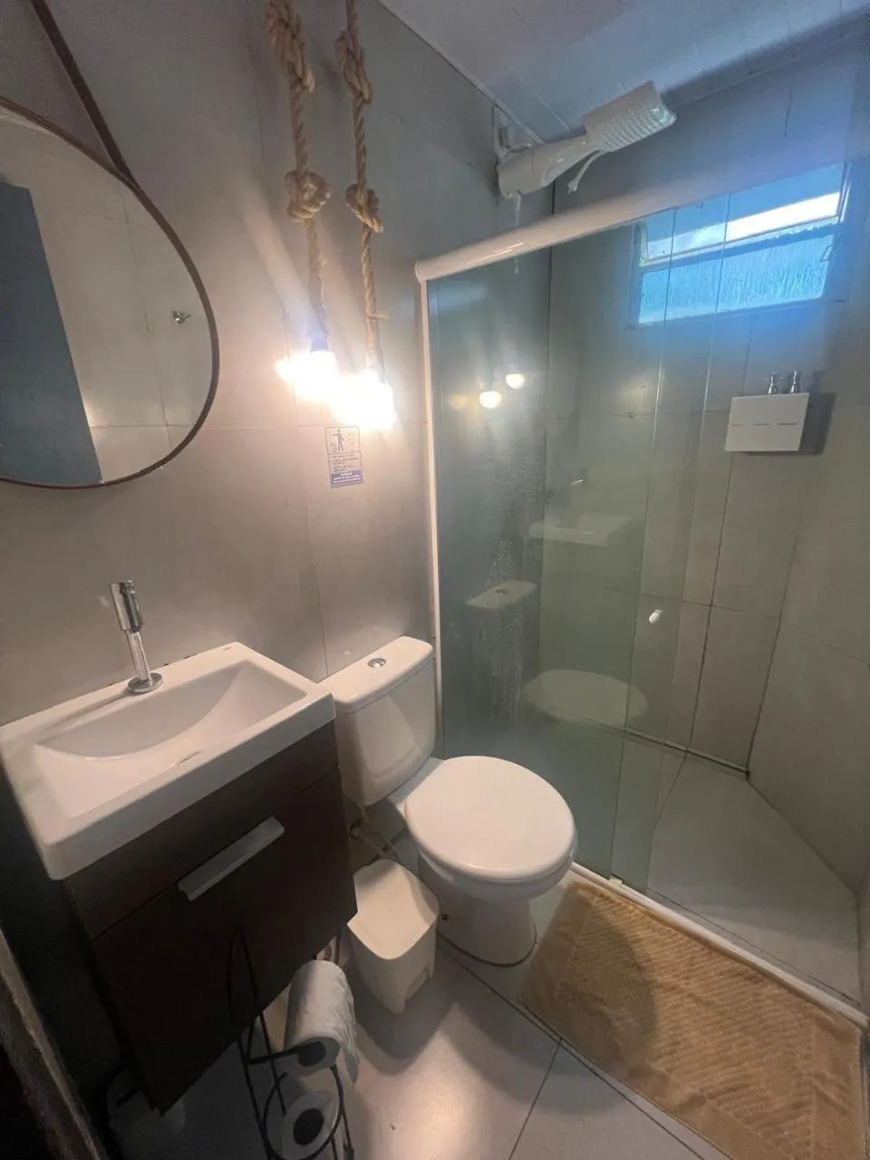 Shower in Pousada Estrela Cordel