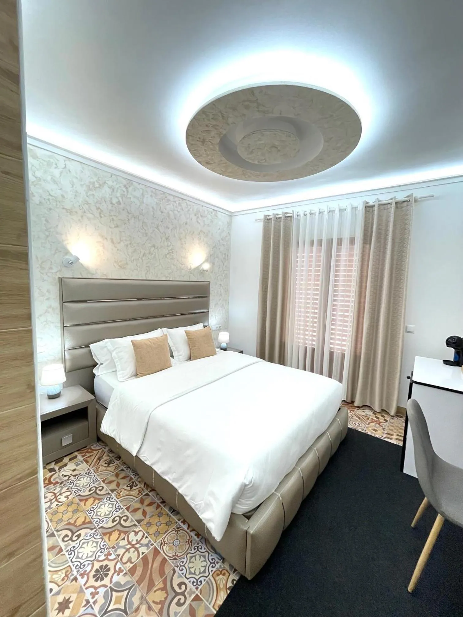 Bed in Galeon Boutique Hotel