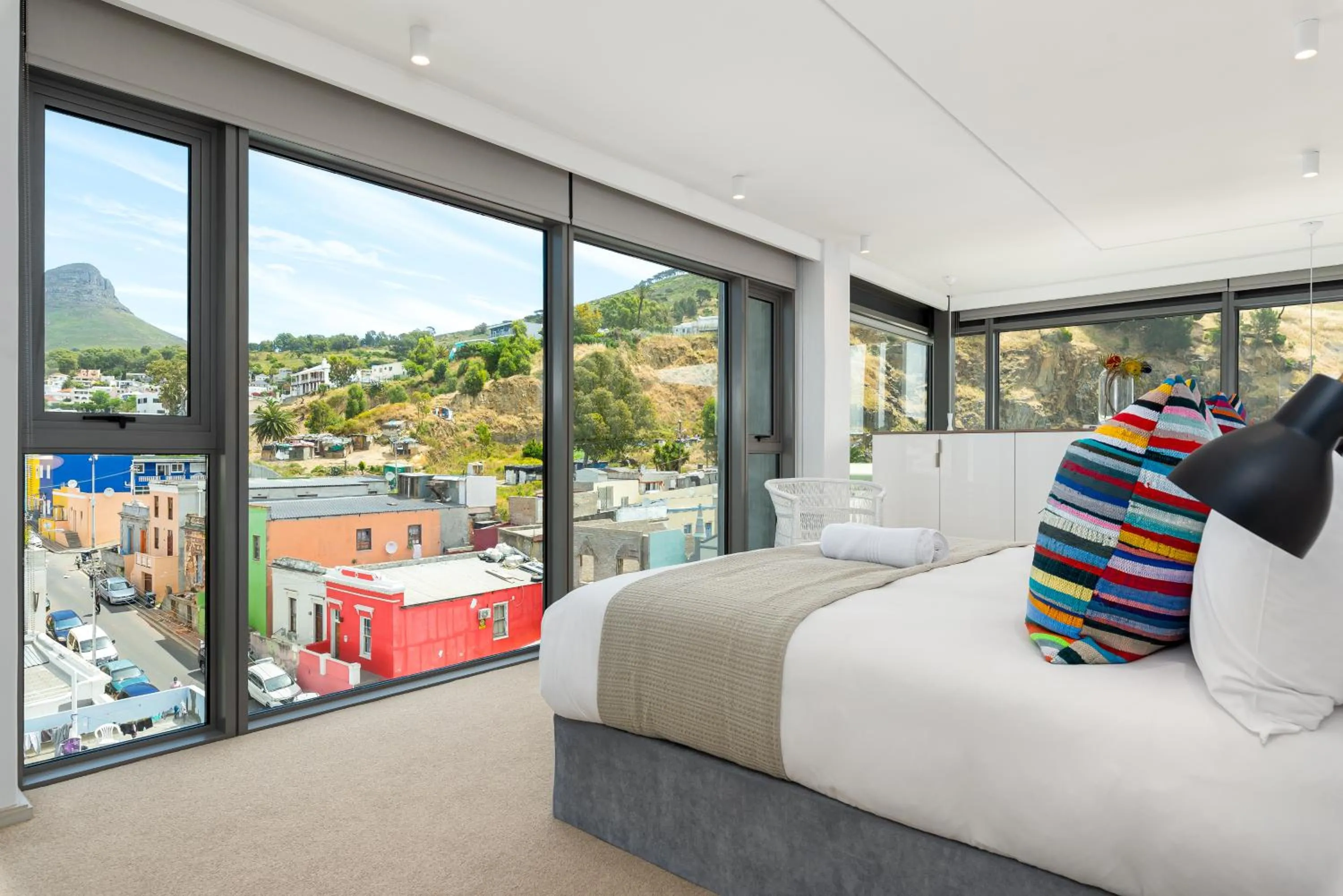 Bed in 117 on Strand Luxury Apartments