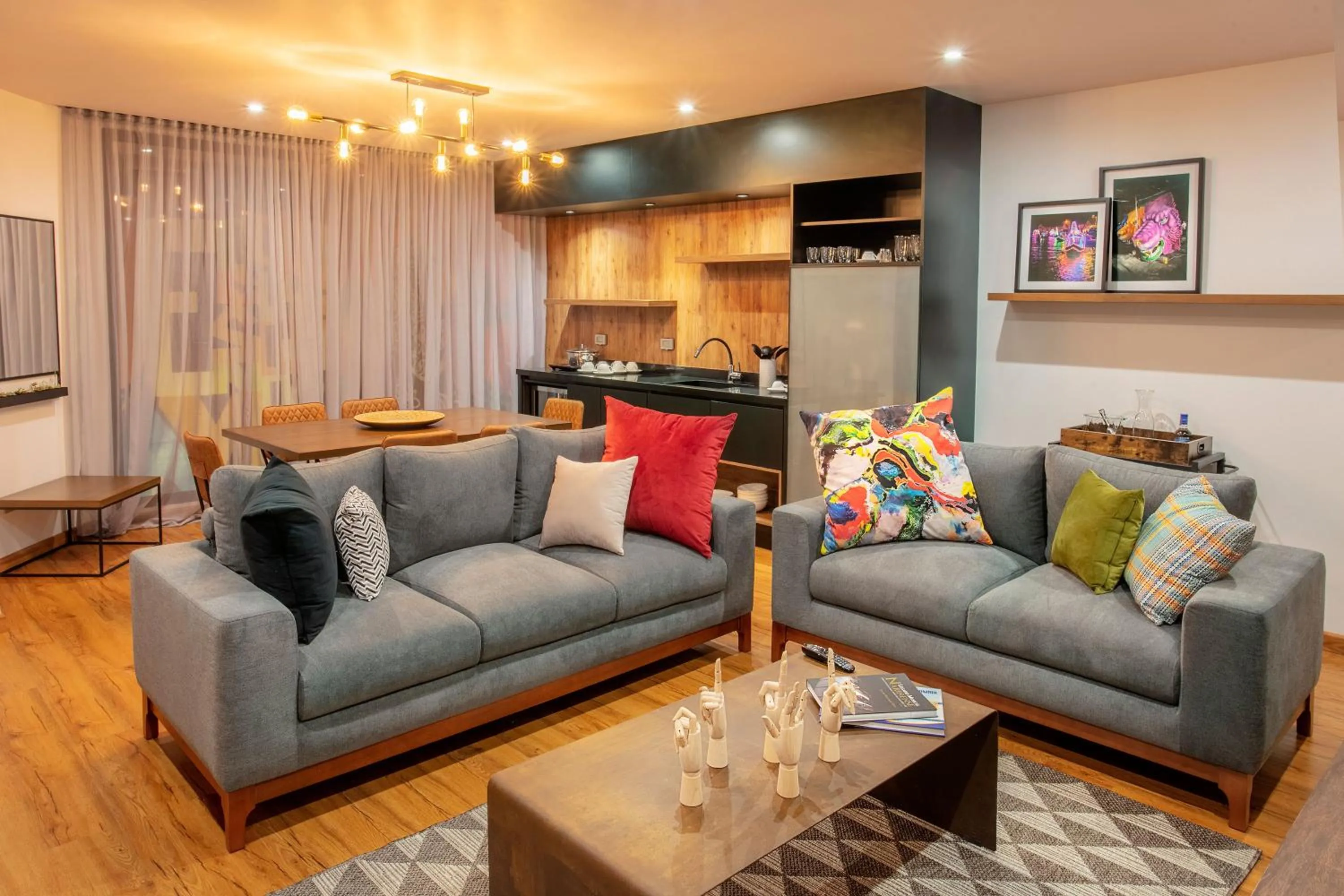 Living room in Hotel V1501