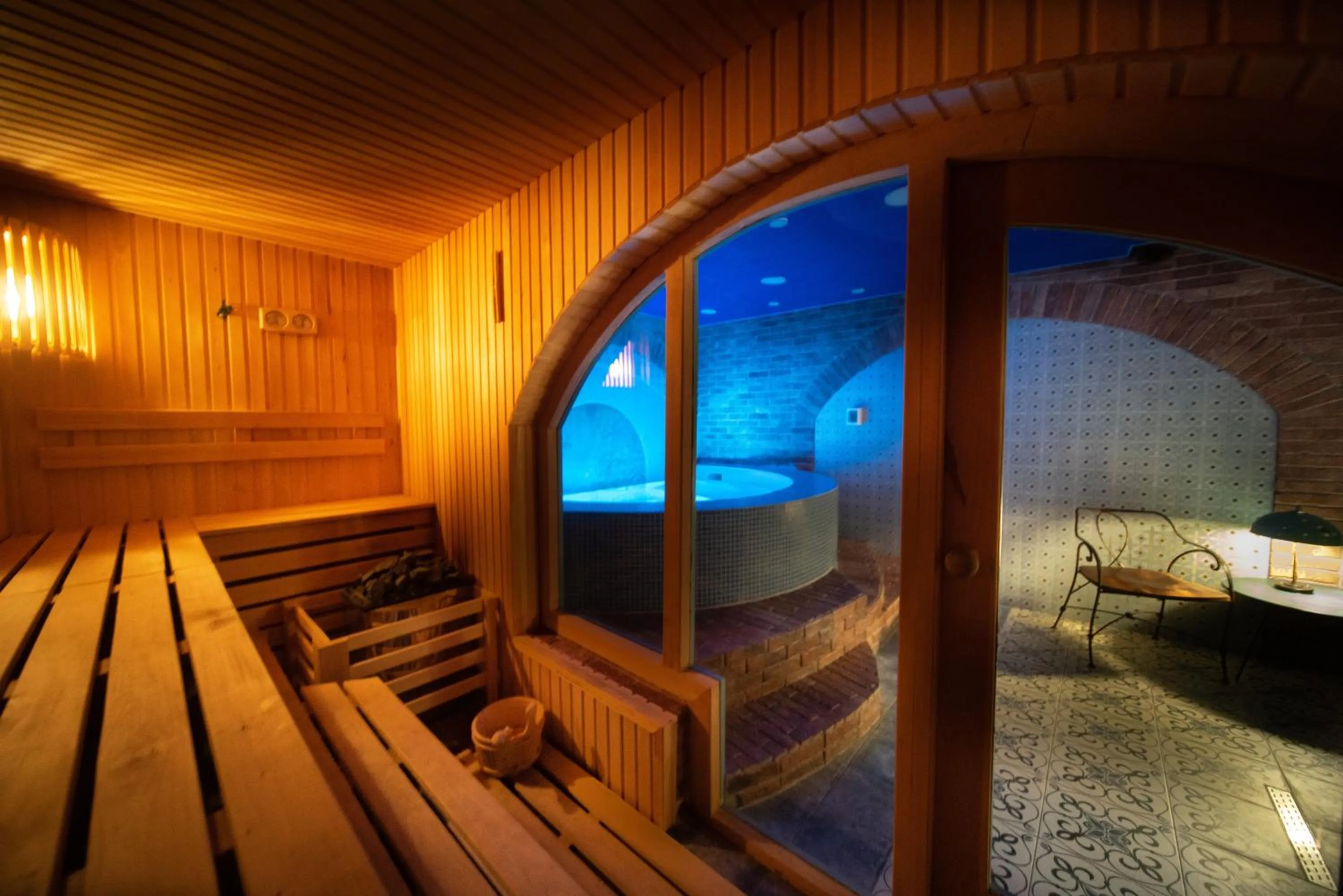 Hot Tub in Ati Ambavi Botique Hotel Gudauri