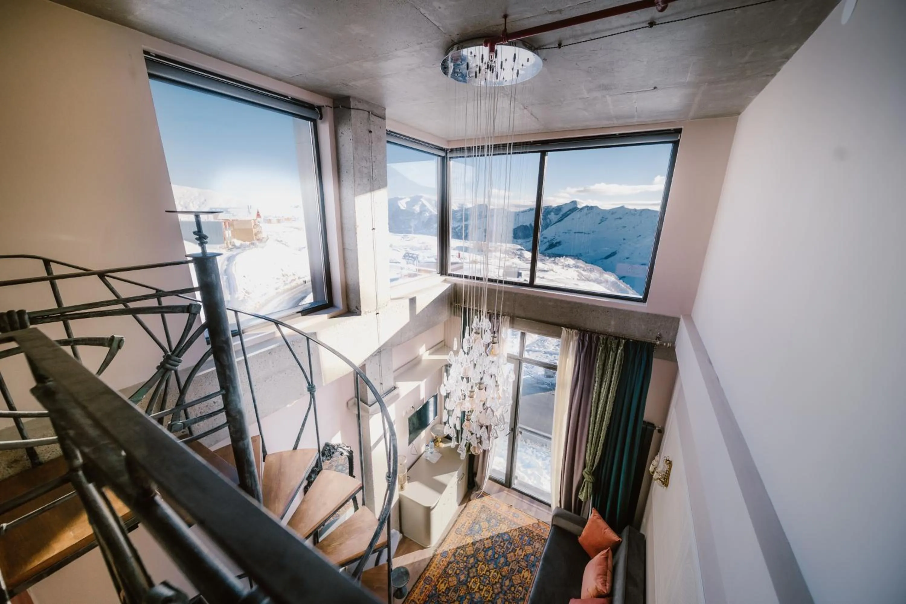 Mountain view in Ati Ambavi Botique Hotel Gudauri