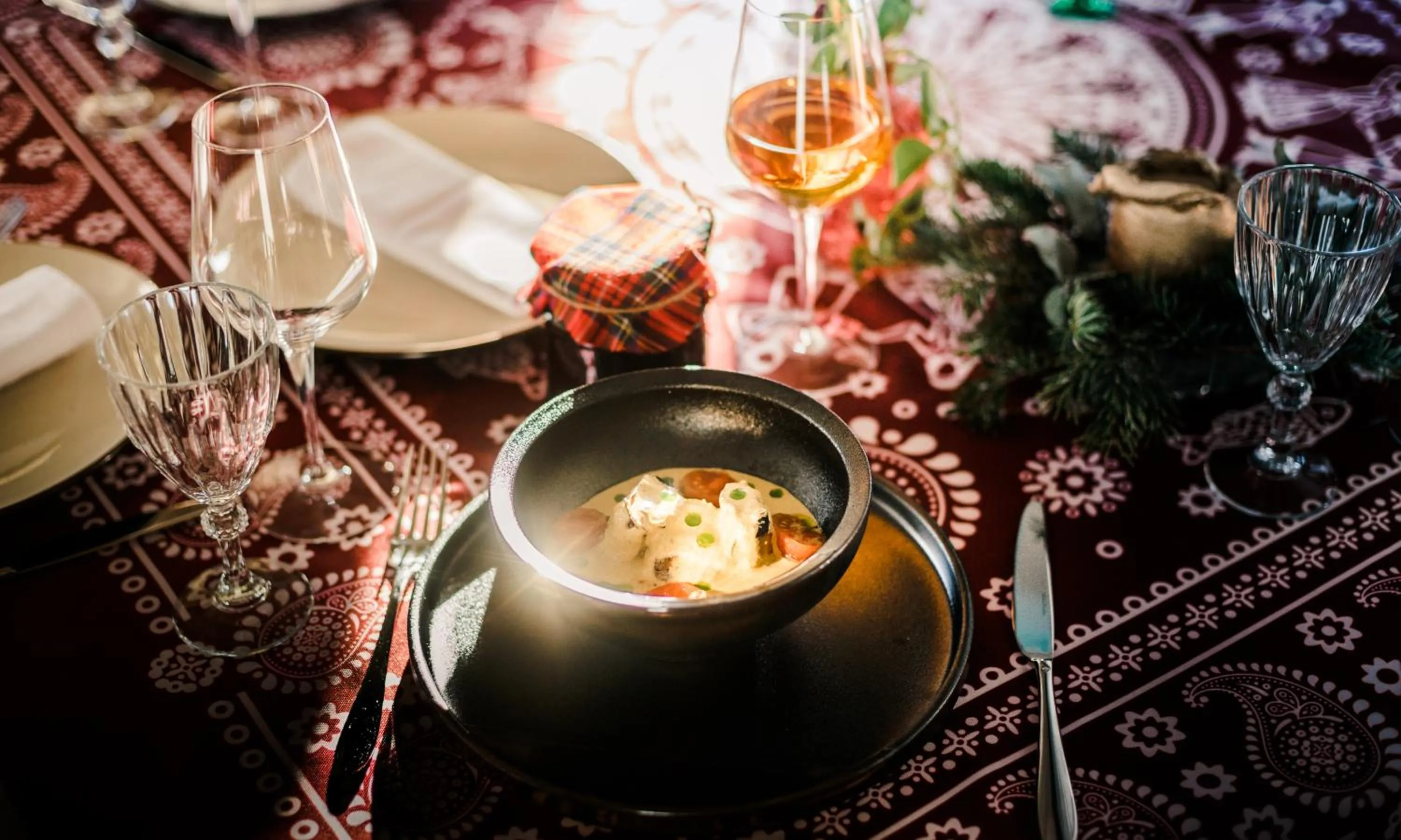 Restaurant/places to eat in Ati Ambavi Botique Hotel Gudauri