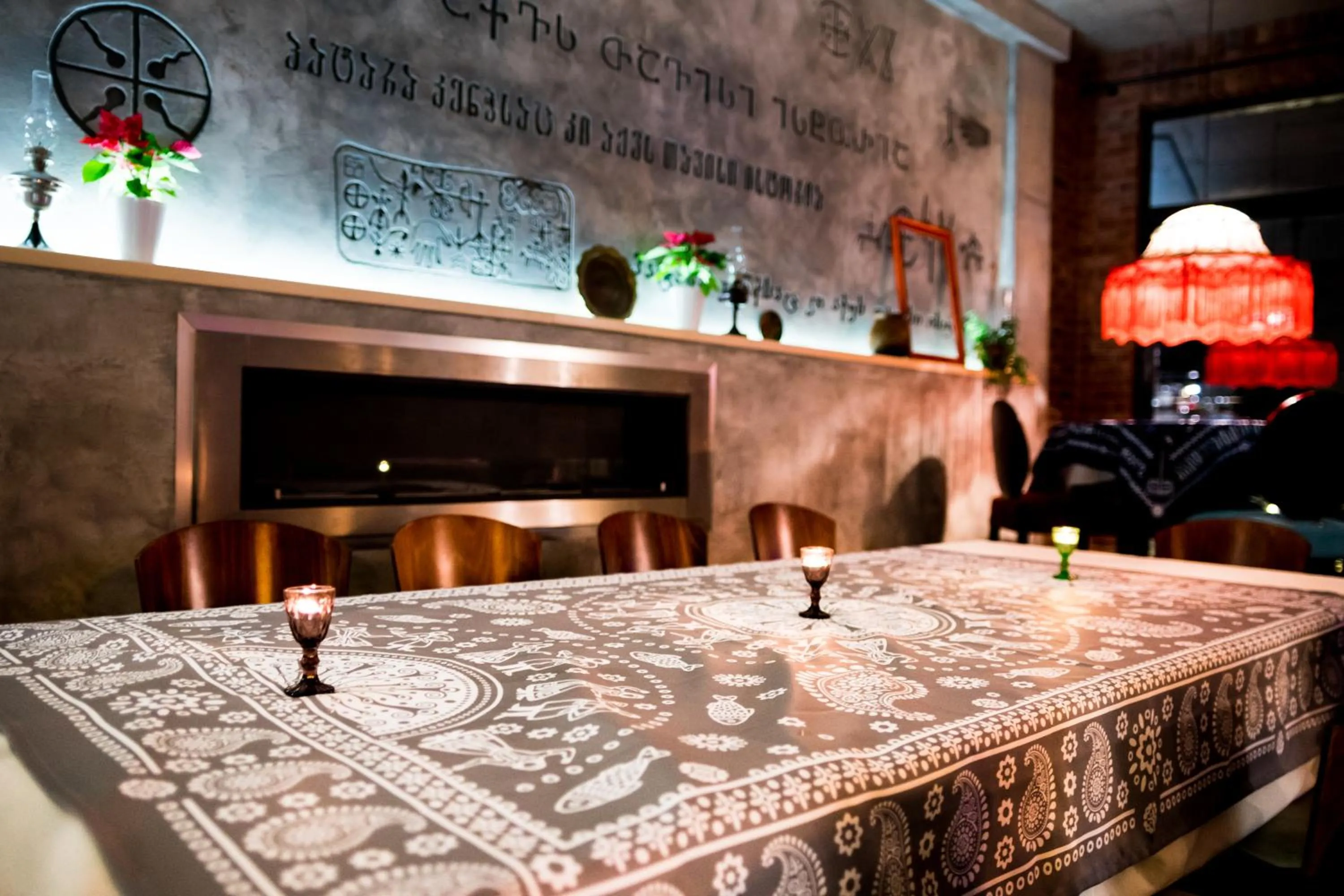 Restaurant/places to eat in Ati Ambavi Botique Hotel Gudauri