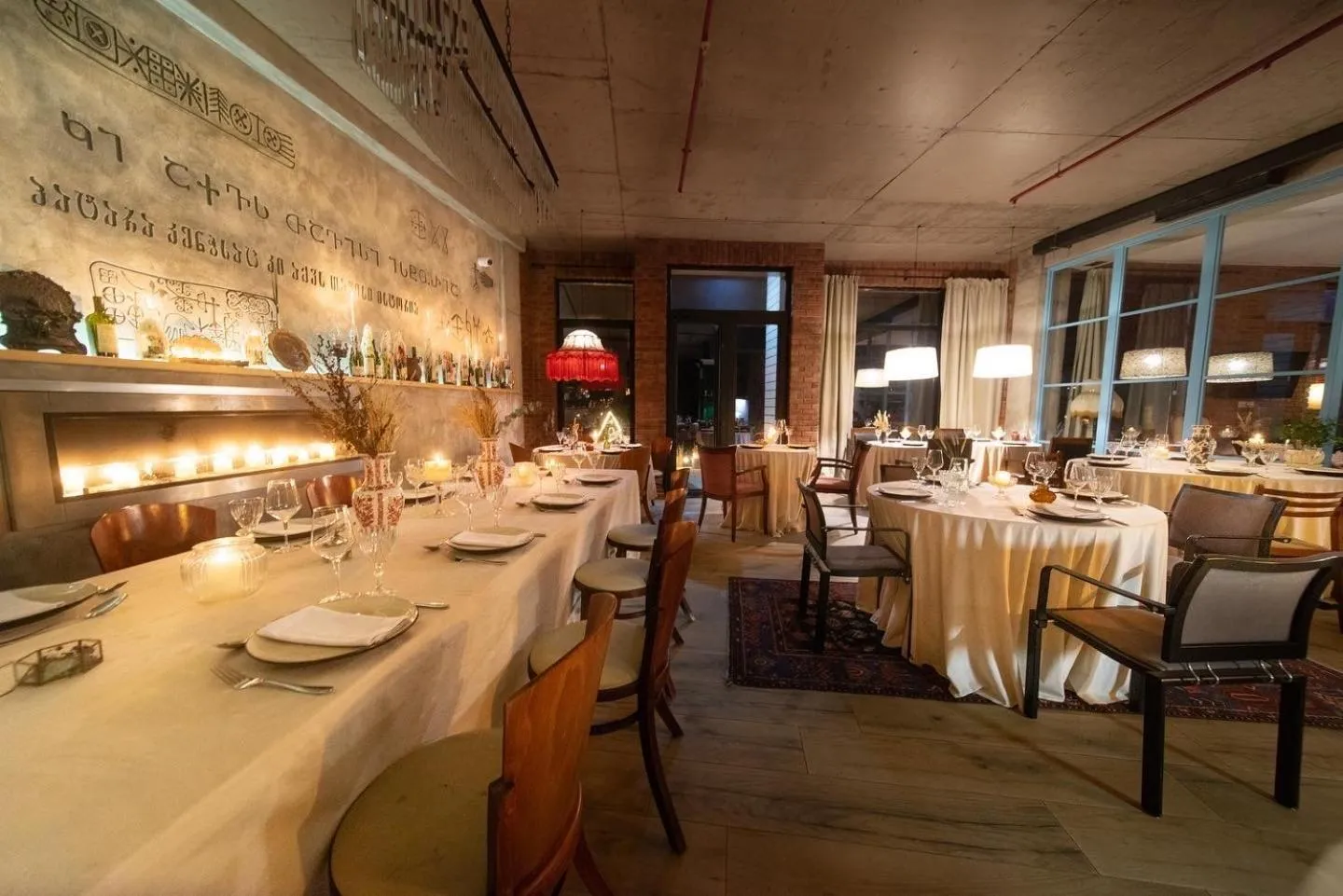 Restaurant/places to eat in Ati Ambavi Botique Hotel Gudauri