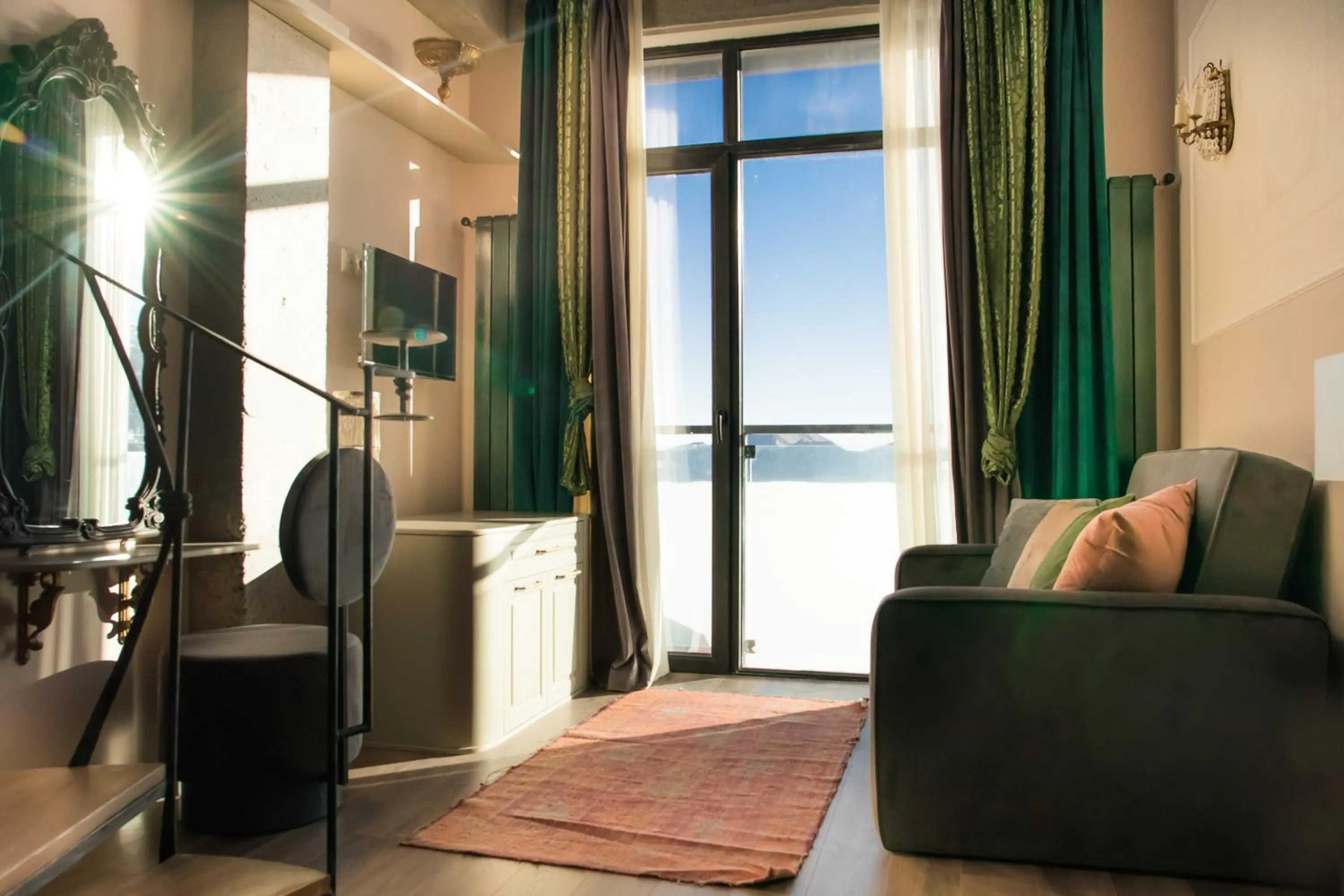 Living room in Ati Ambavi Botique Hotel Gudauri