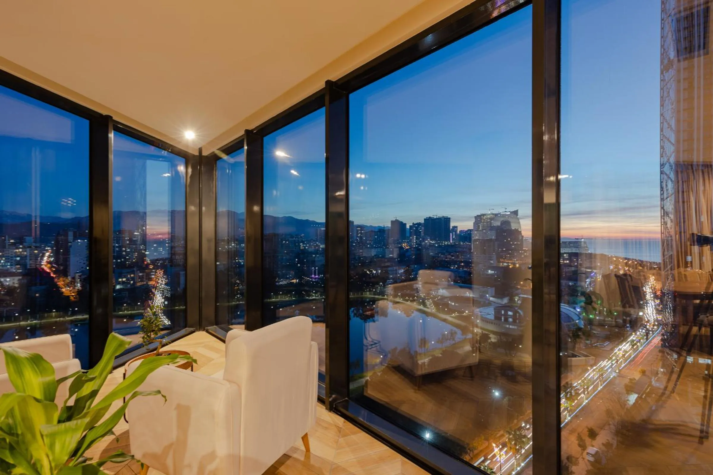 City view in MiraMar Luxury Residences