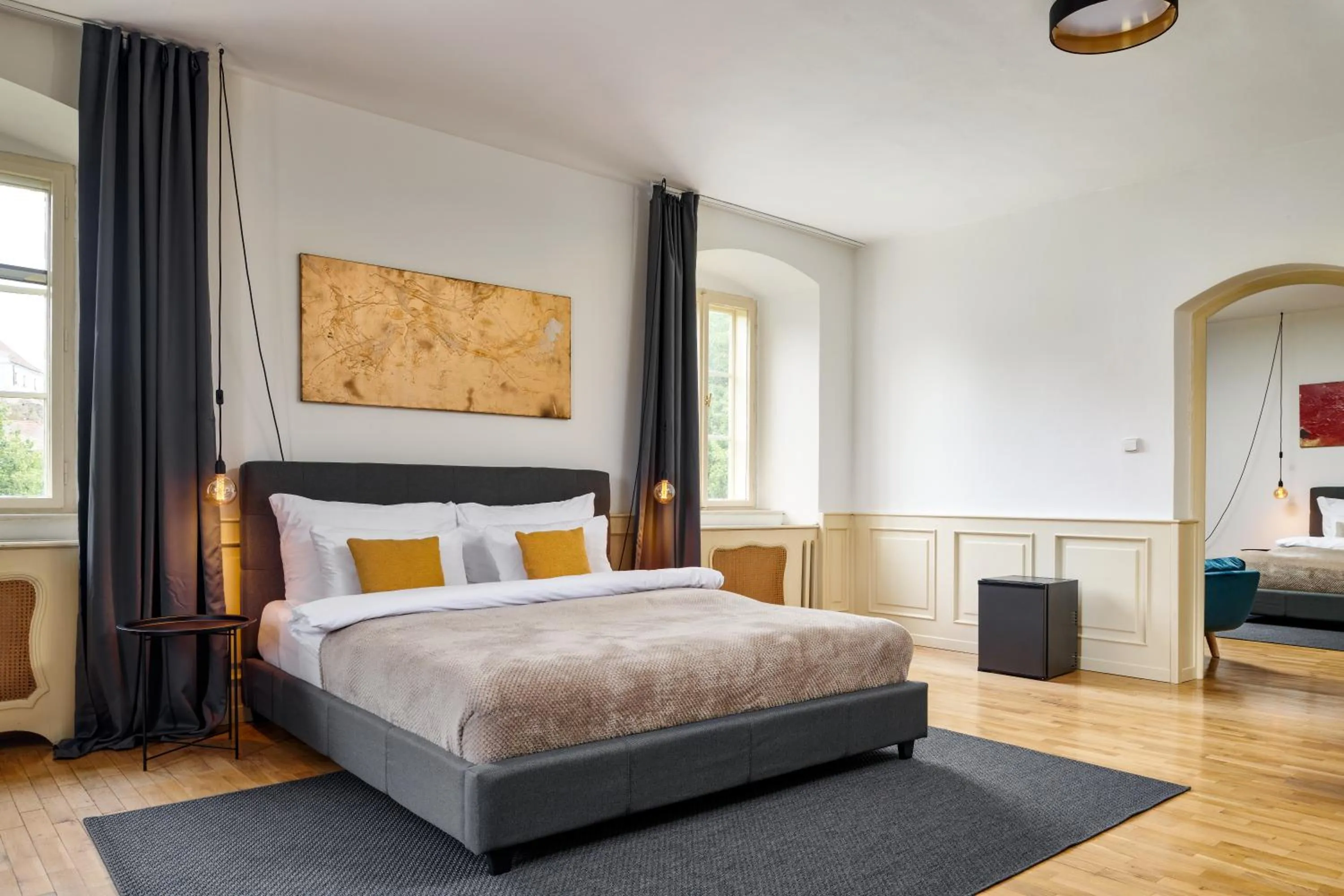 Bed in Orangerie Garden by KH