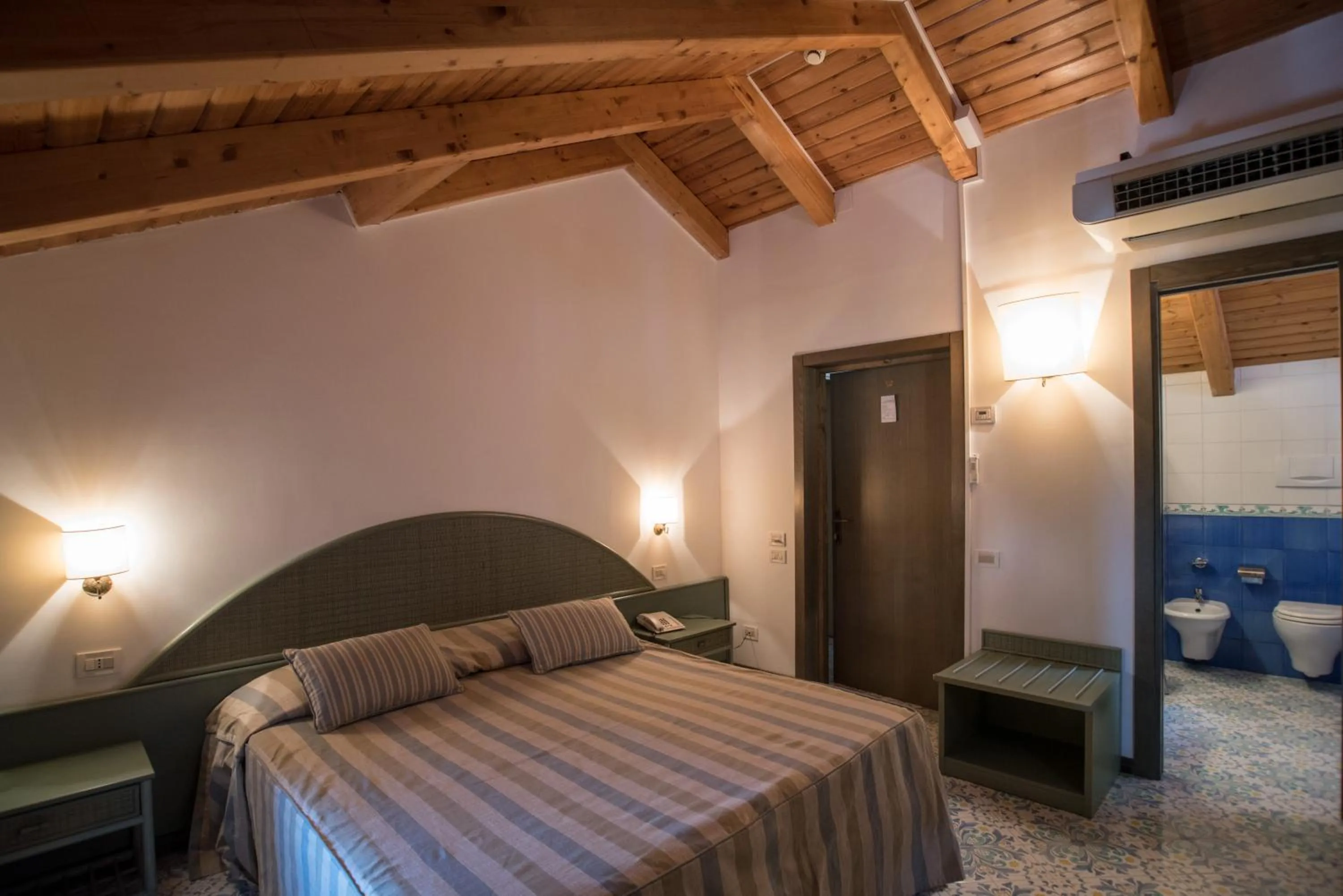 Bed in Hotel Villa Maria