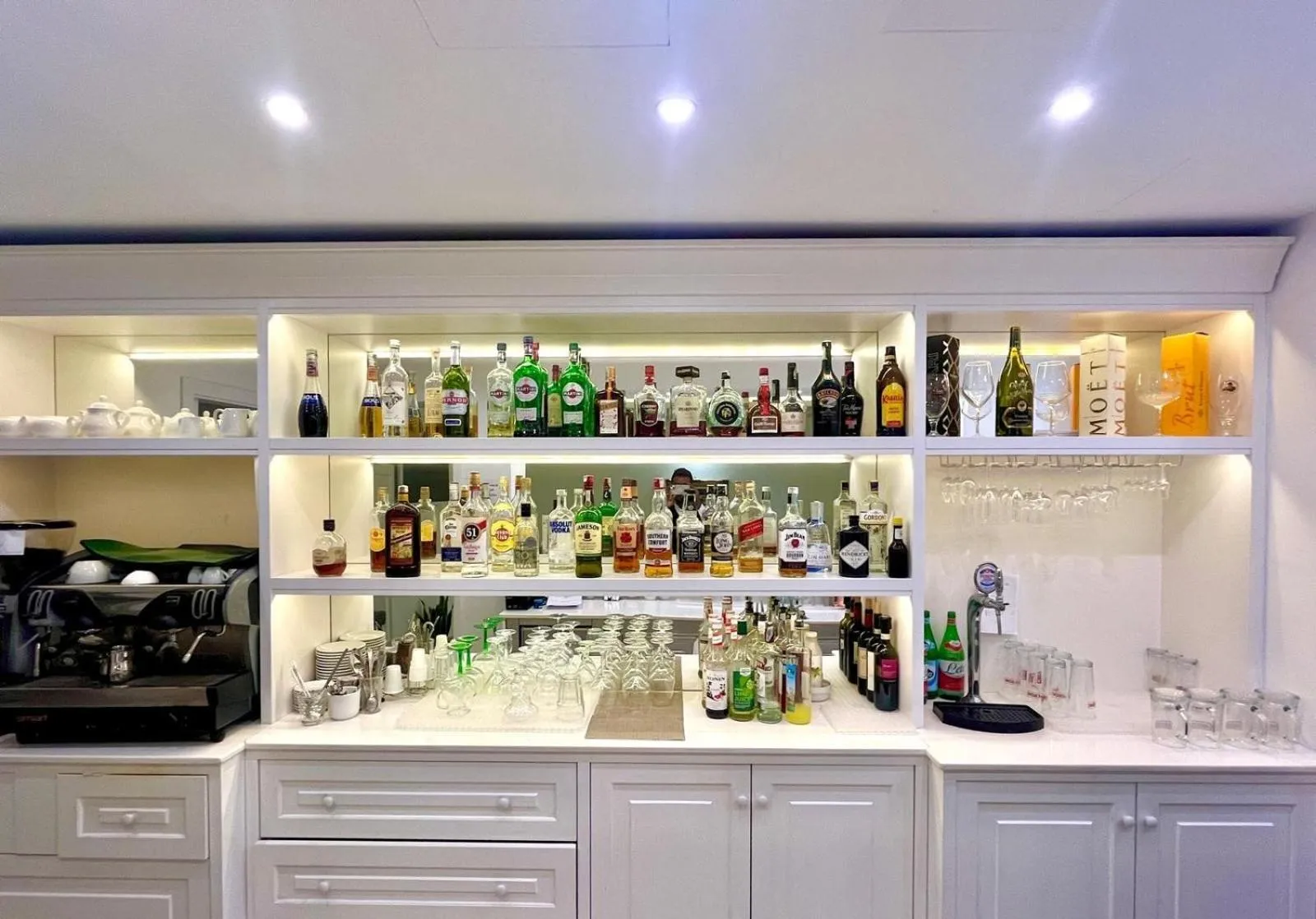 Lounge or bar in Hotel Villa Maria