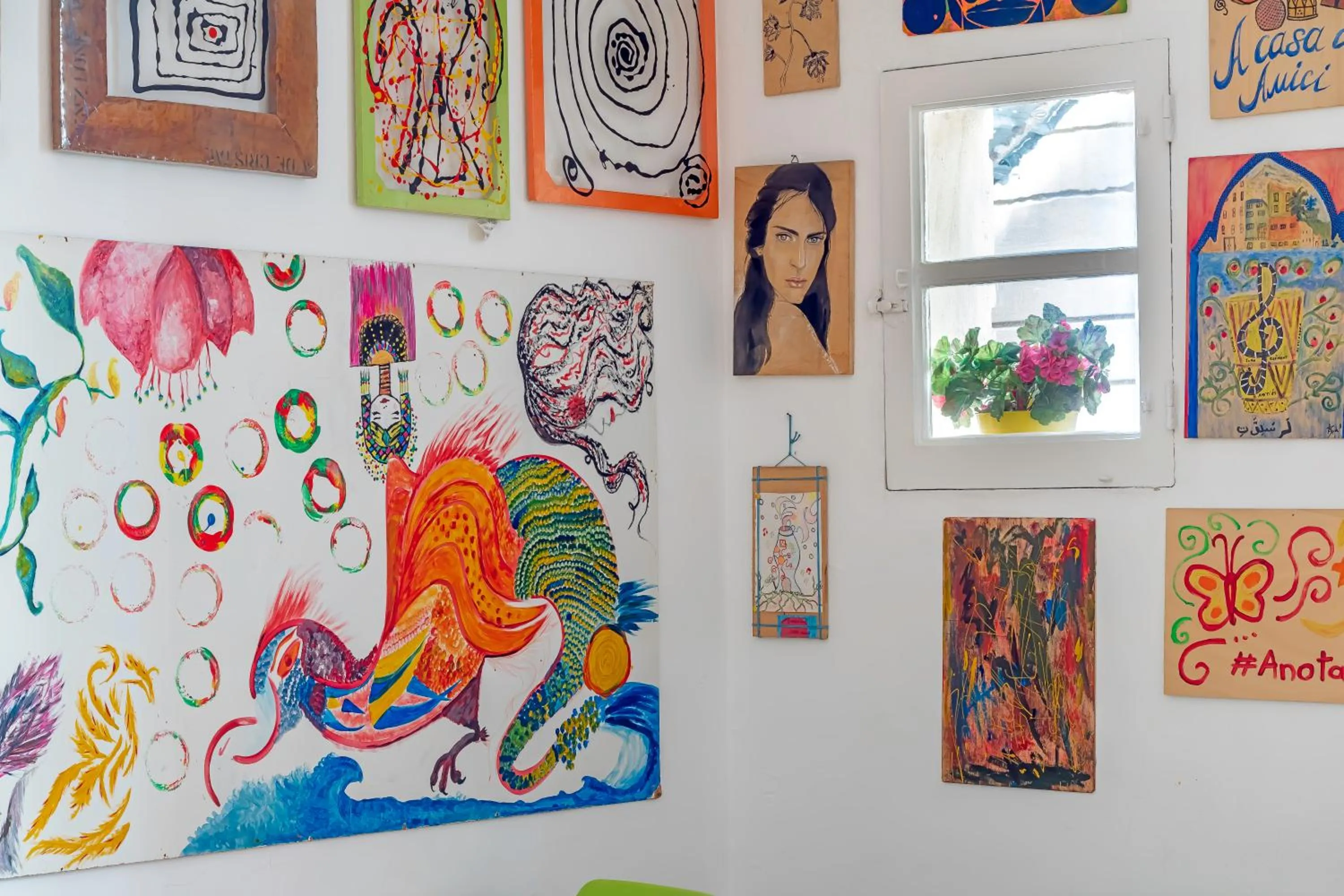 Children play ground in A Casa di Amici