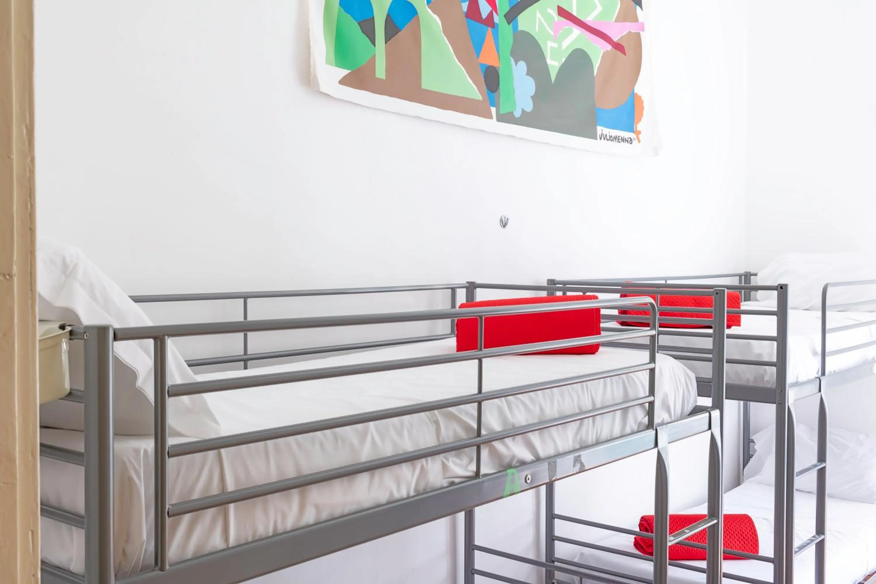 Decorative detail, Bed in A Casa di Amici