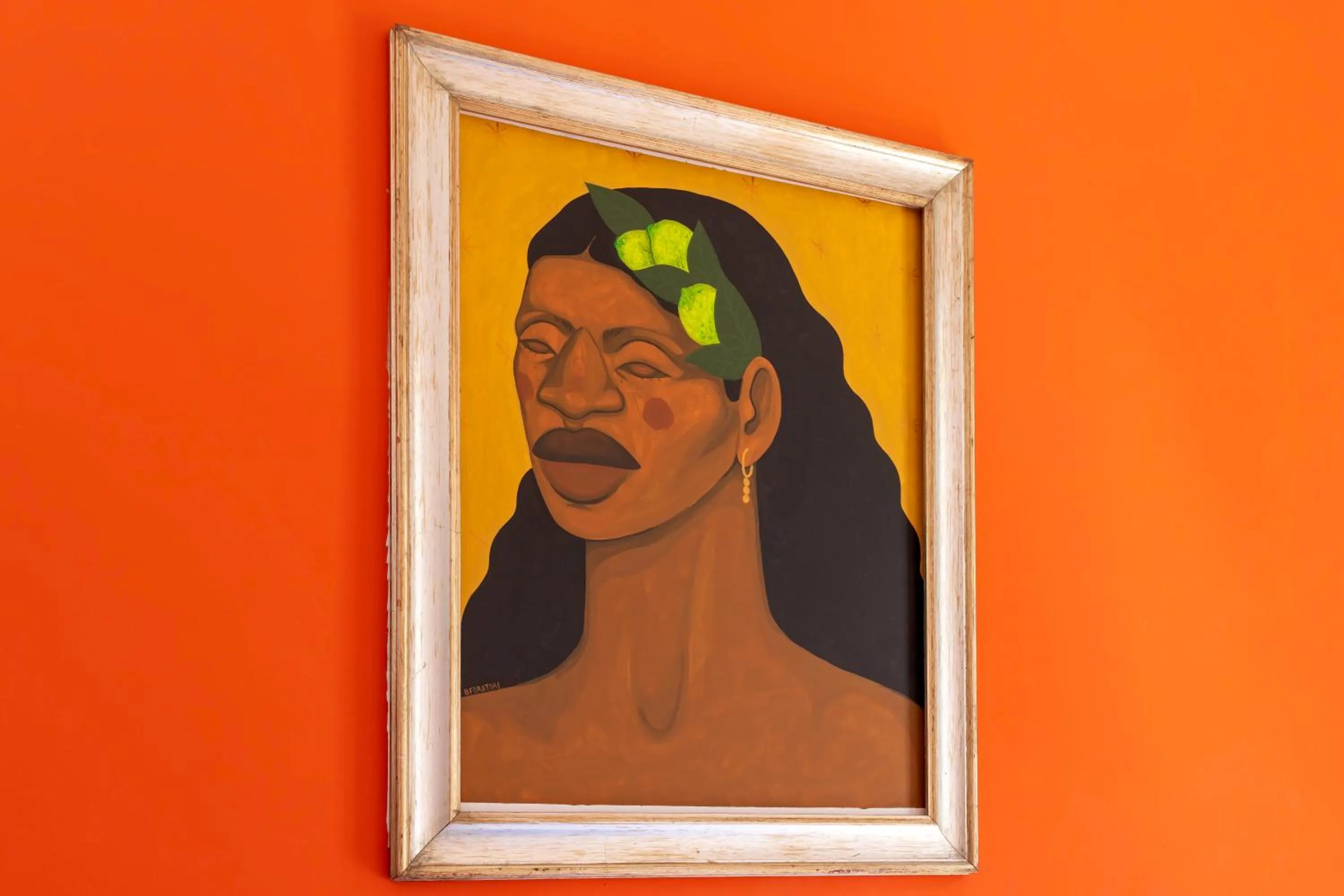 Decorative detail in A Casa di Amici