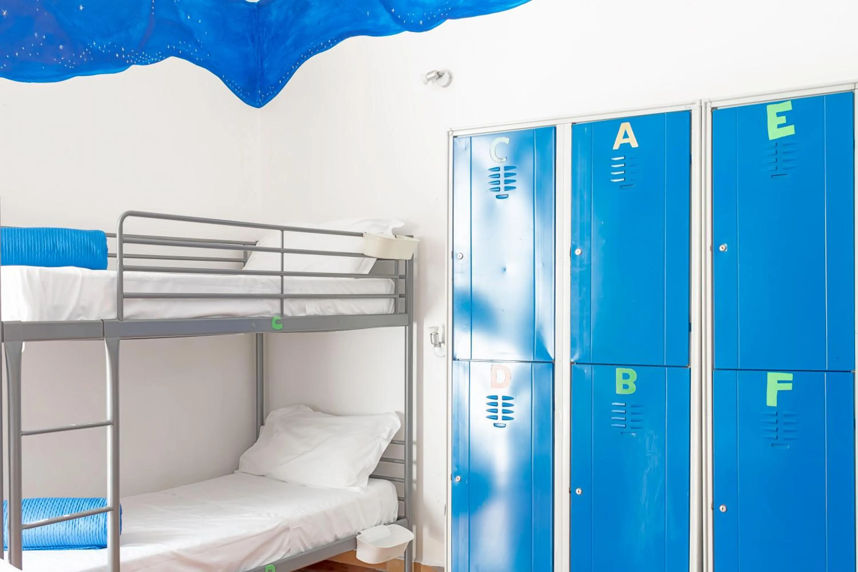 Decorative detail, Bed in A Casa di Amici