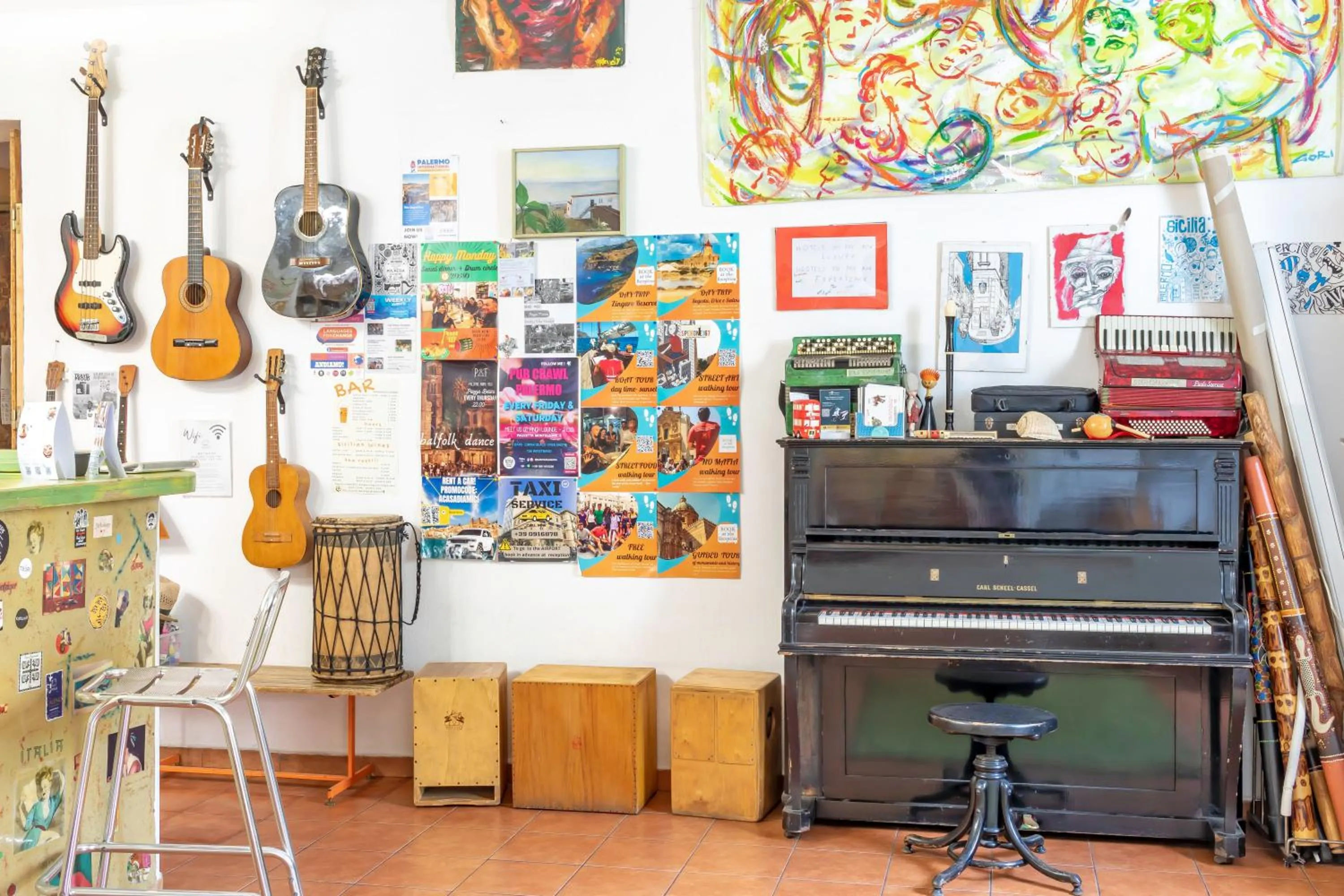 Children play ground in A Casa di Amici