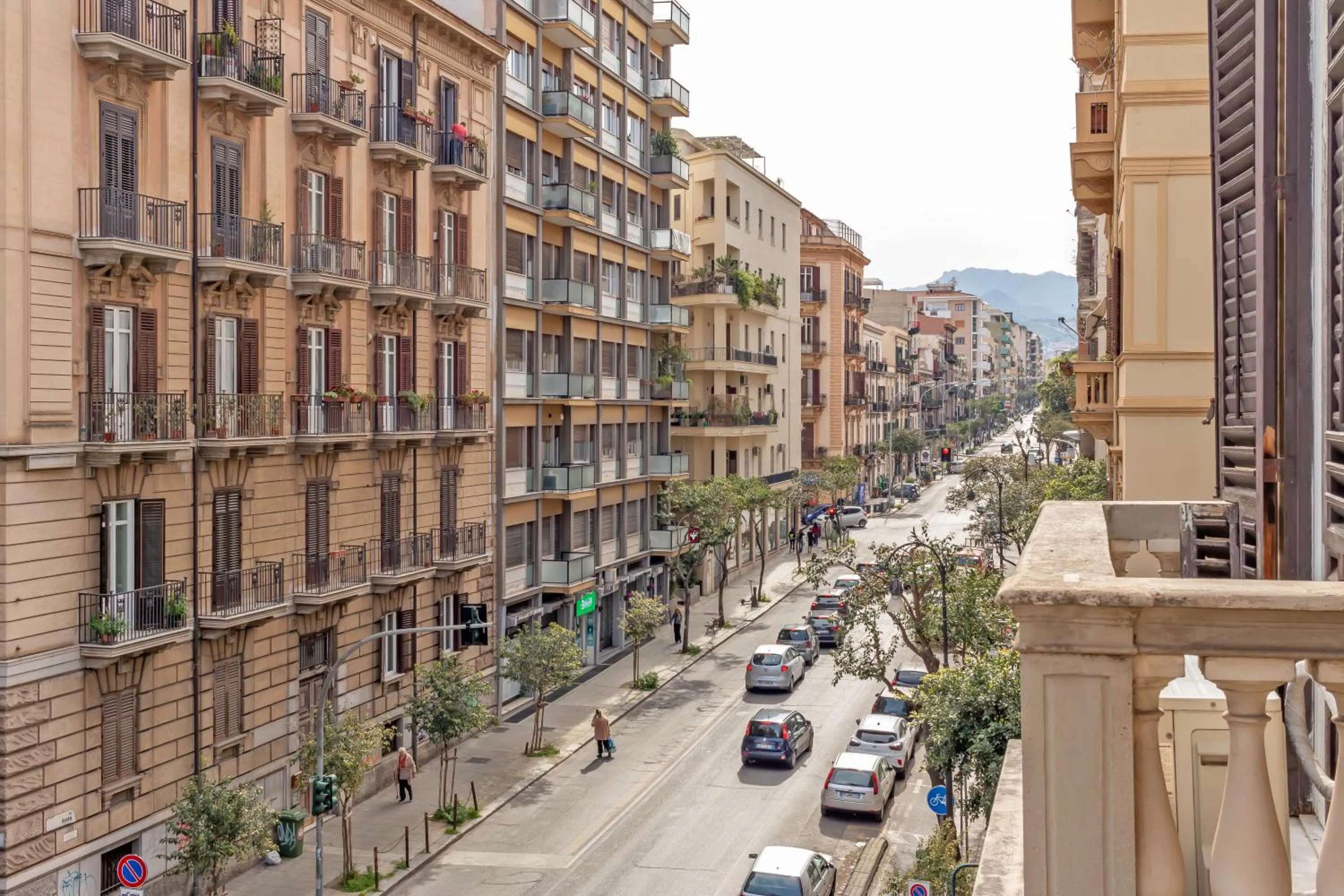 City view in A Casa di Amici