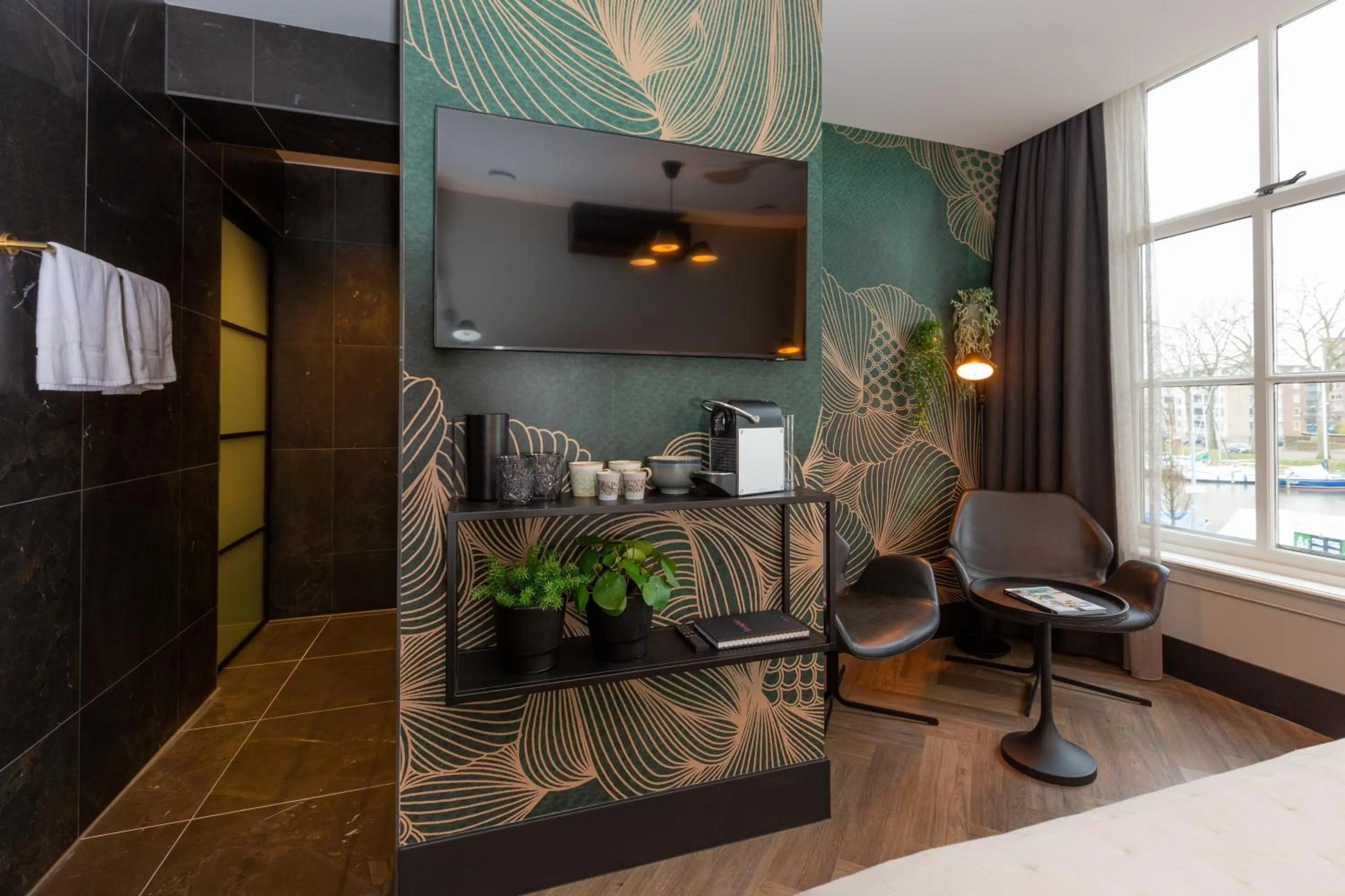 Seating area in Boutiquehotel Princenjagt