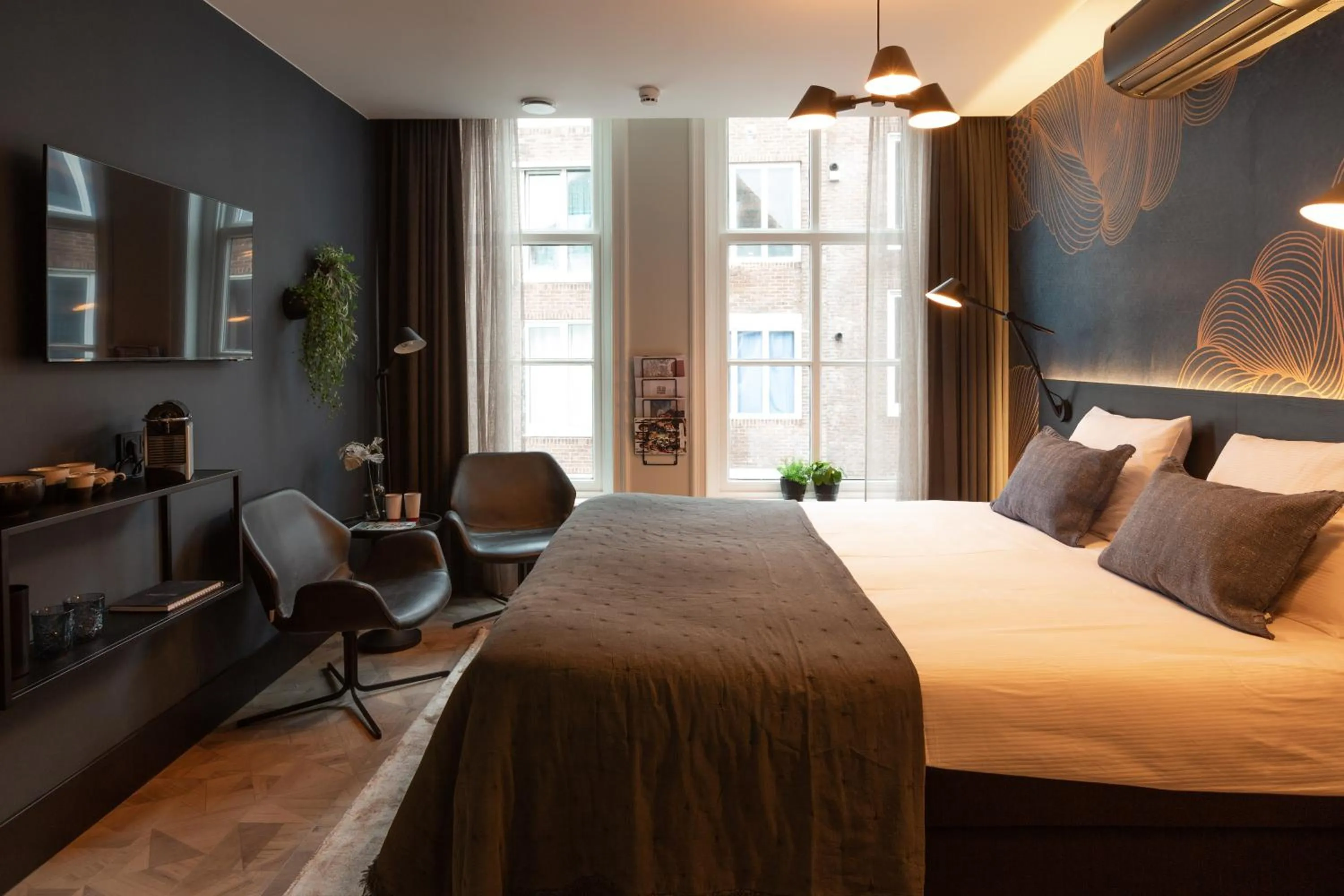 TV and multimedia, Bed in Boutiquehotel Princenjagt
