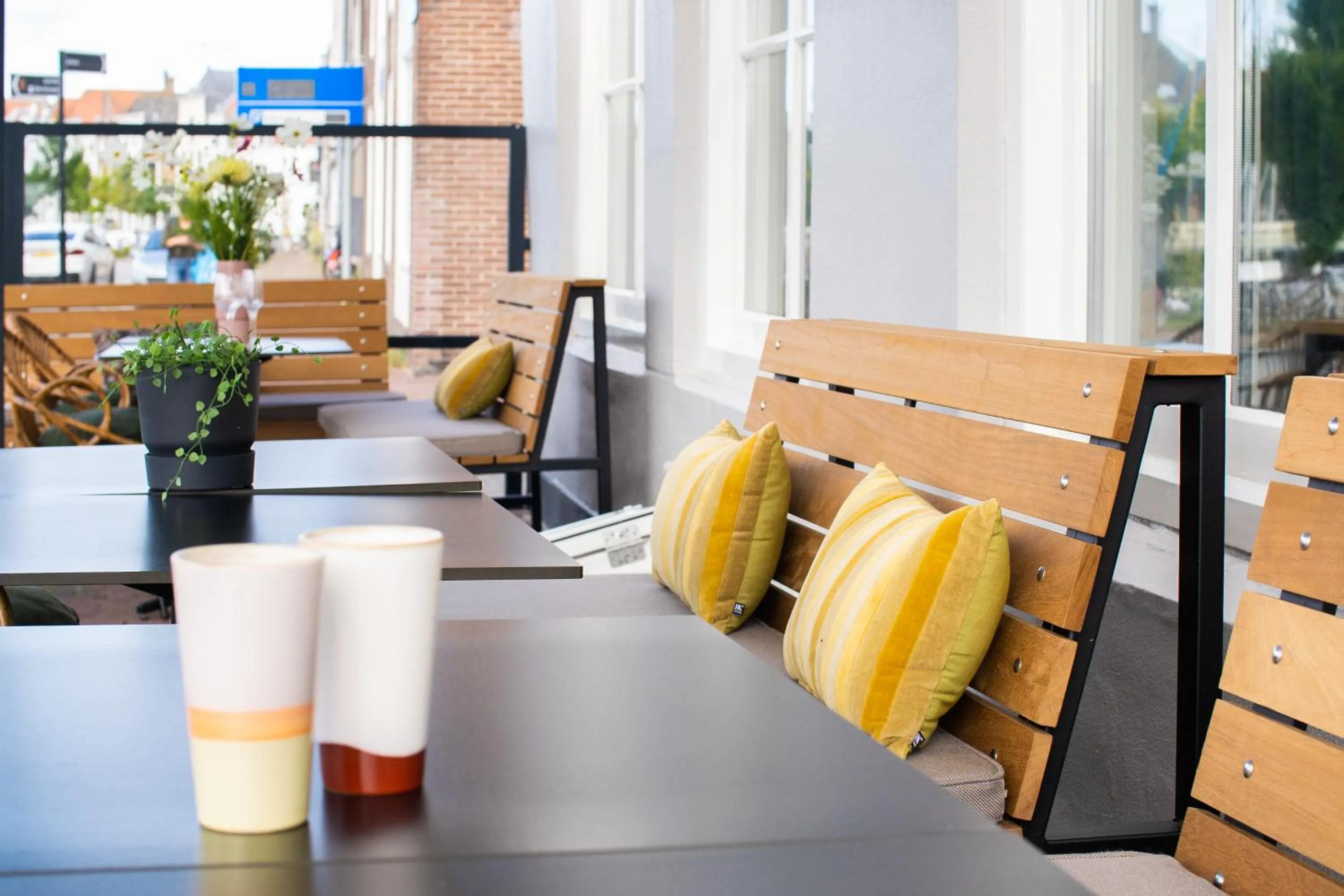 Balcony/Terrace in Boutiquehotel Princenjagt