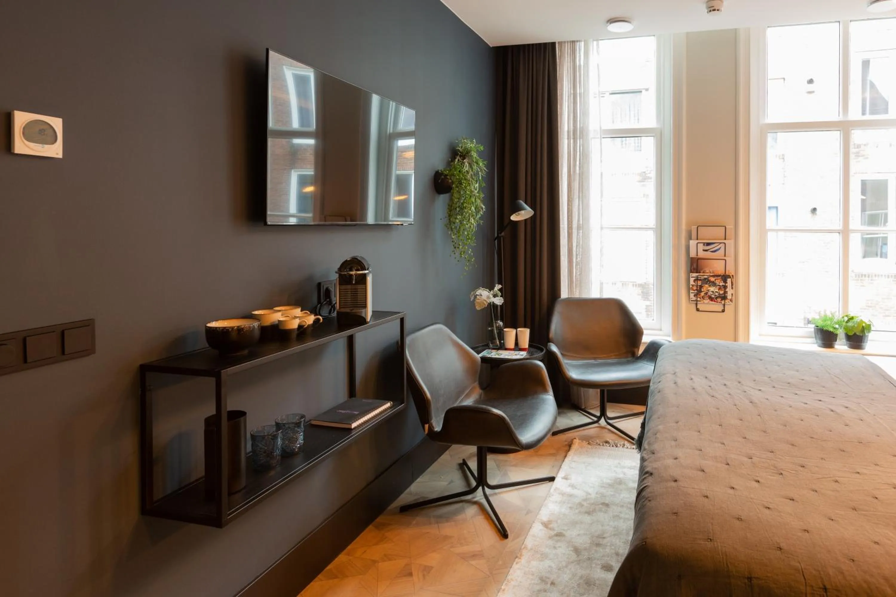 Coffee/tea facilities in Boutiquehotel Princenjagt