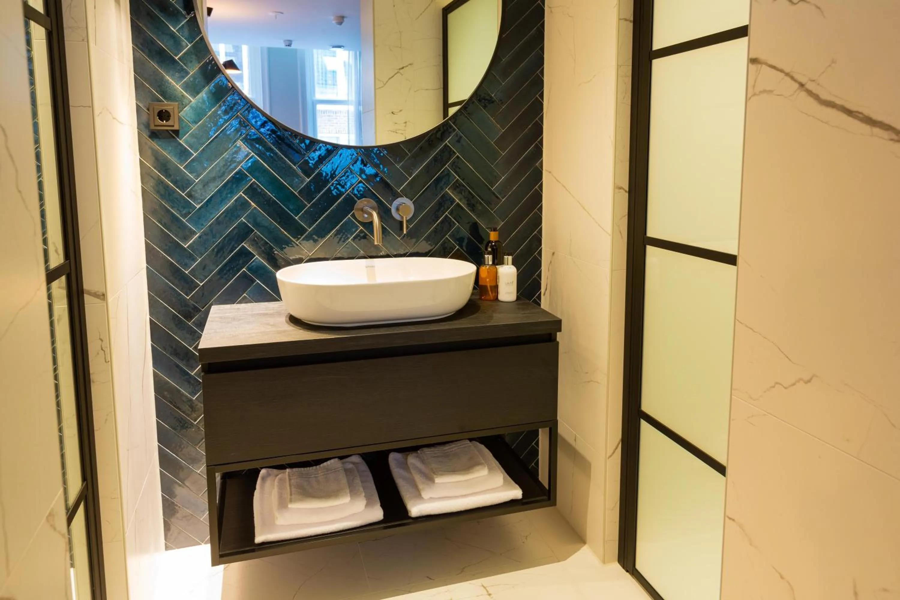 Bathroom in Boutiquehotel Princenjagt