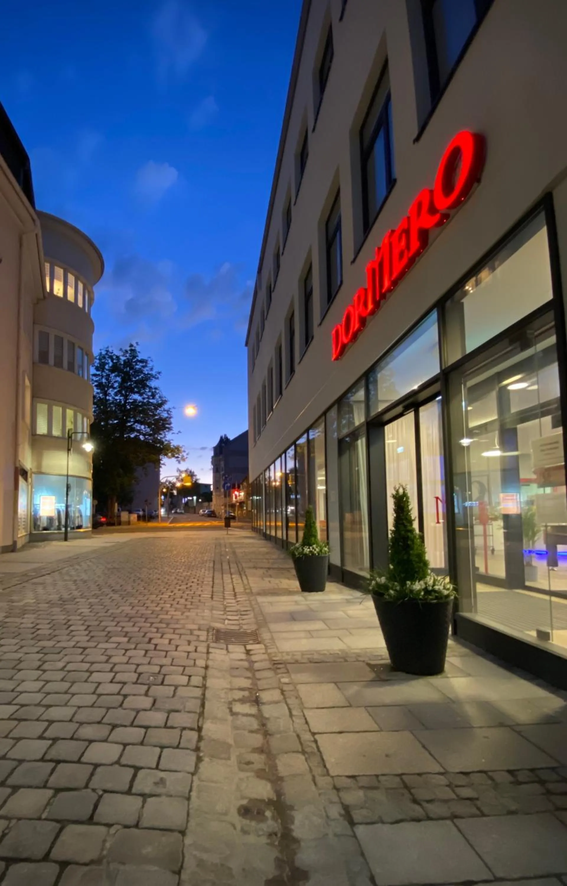 Facade/entrance in DORMERO Hotel Hof