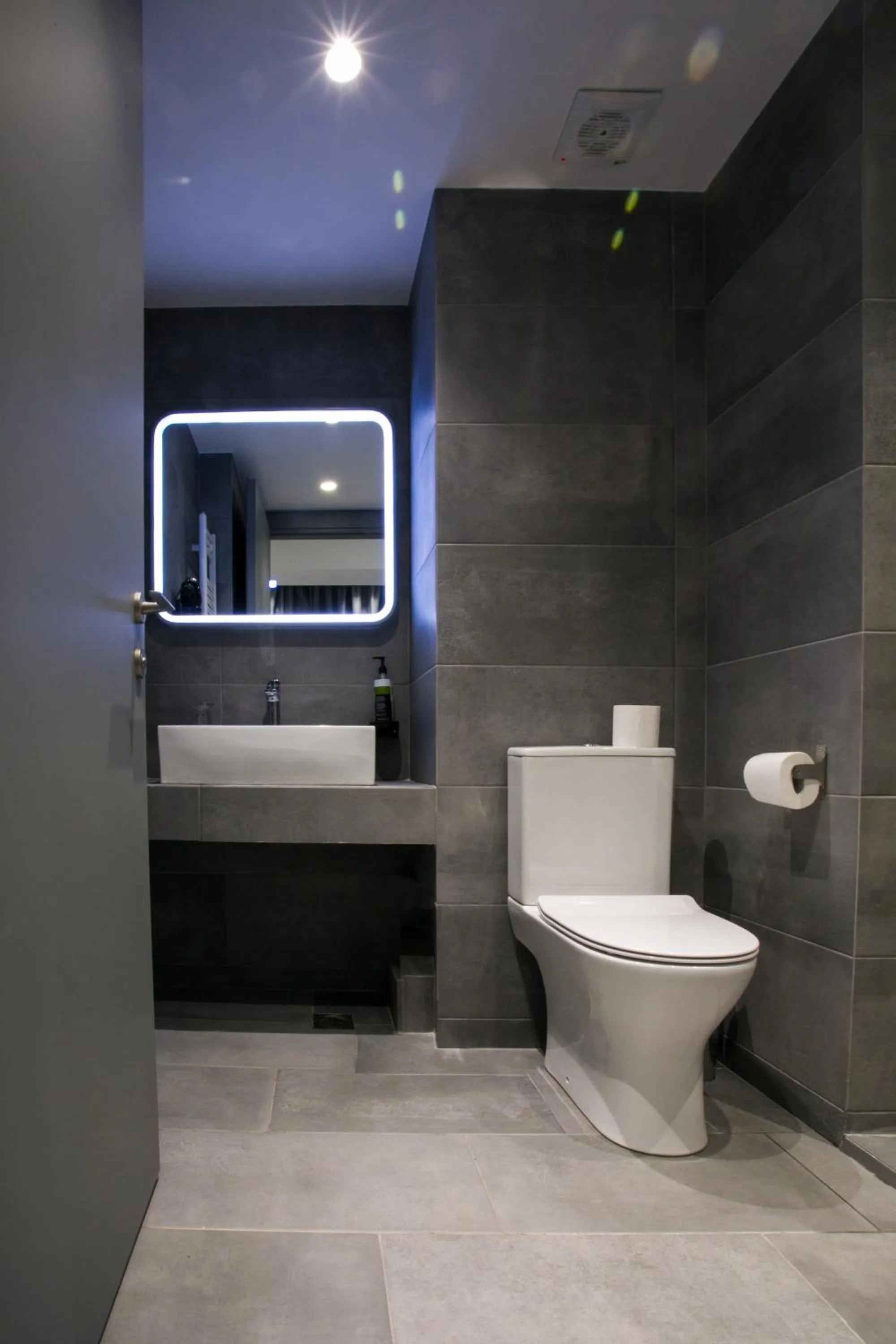 Shower in White Trilogy