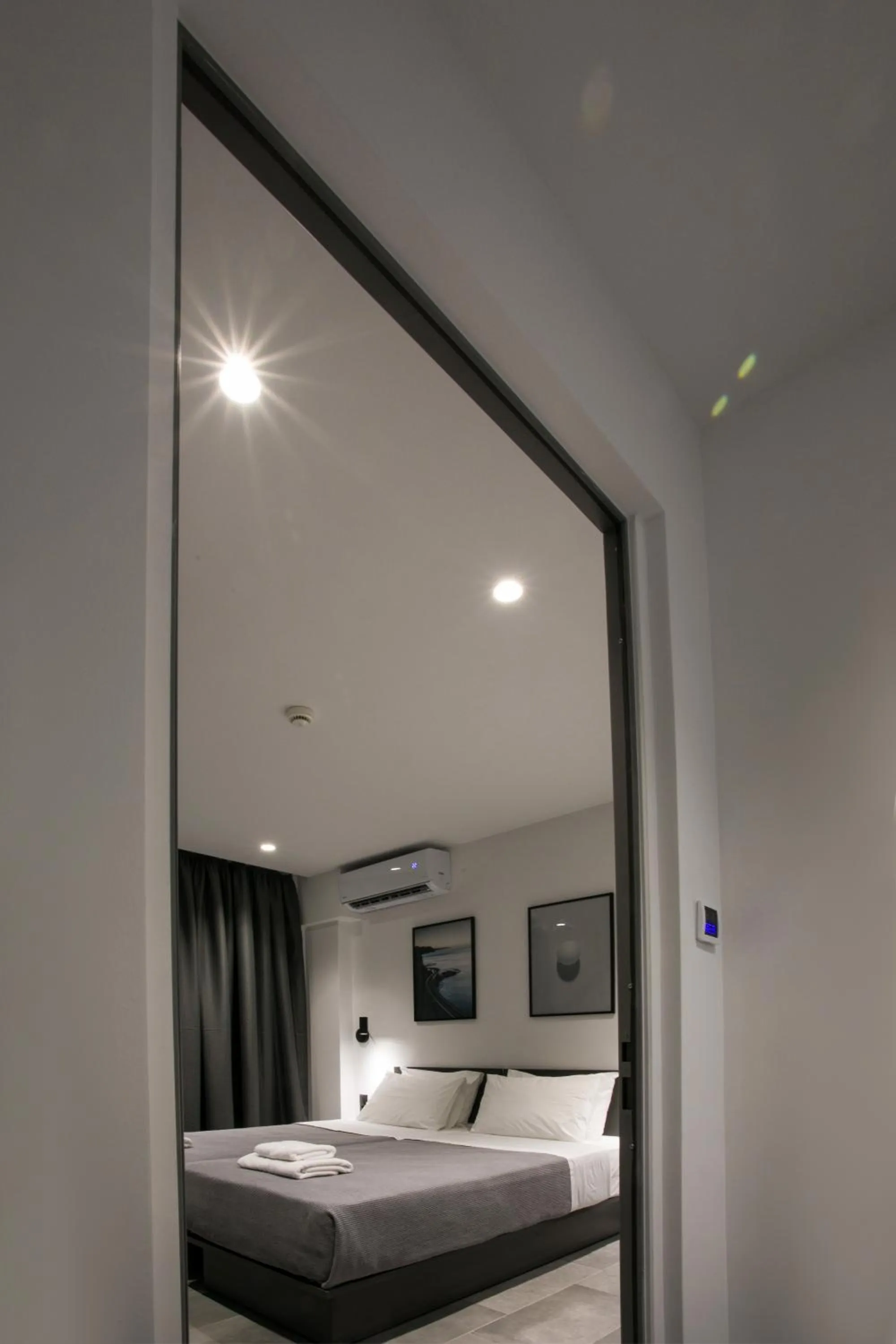 Bedroom, Bed in White Trilogy