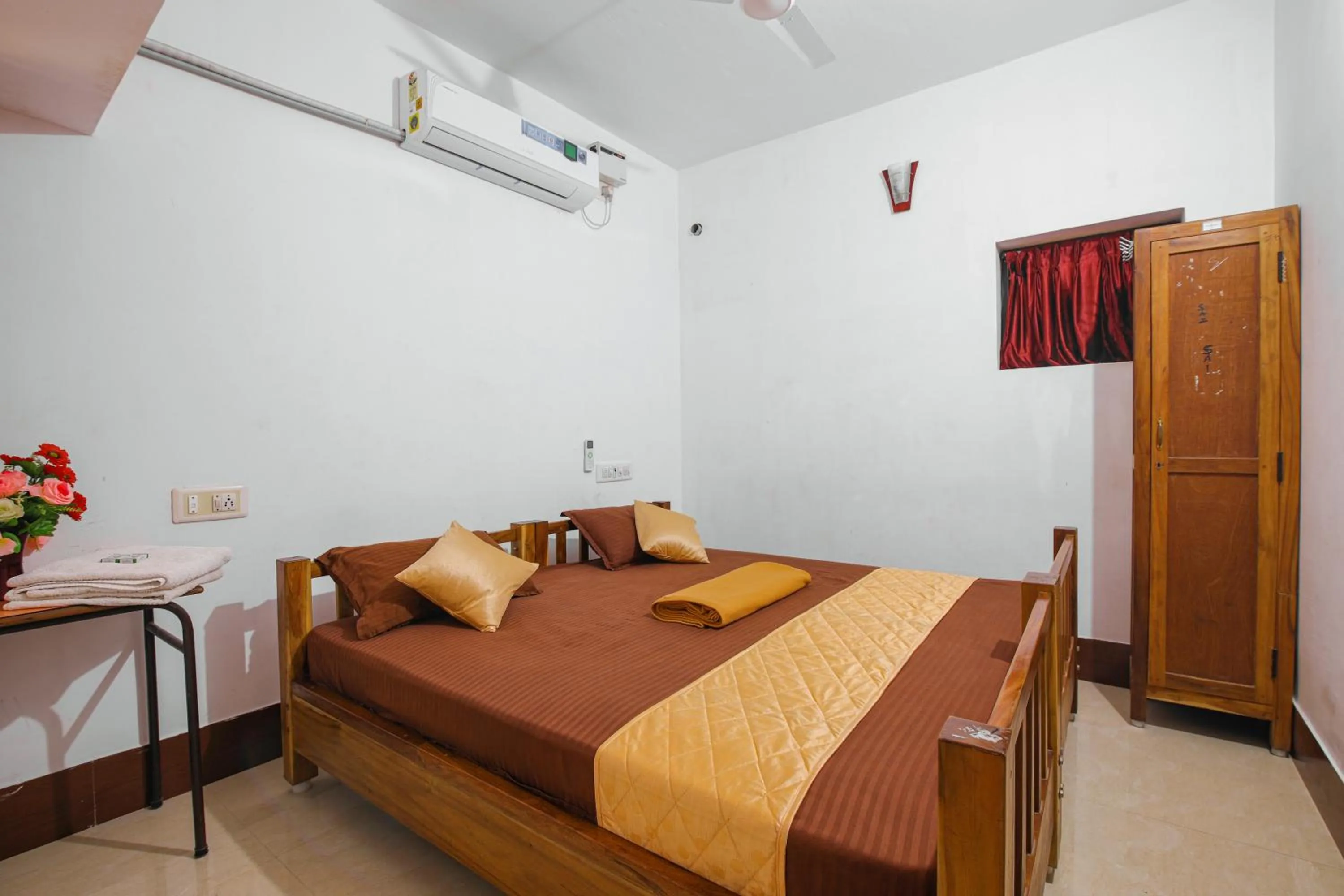 Bedroom, Bed in Manora Residency