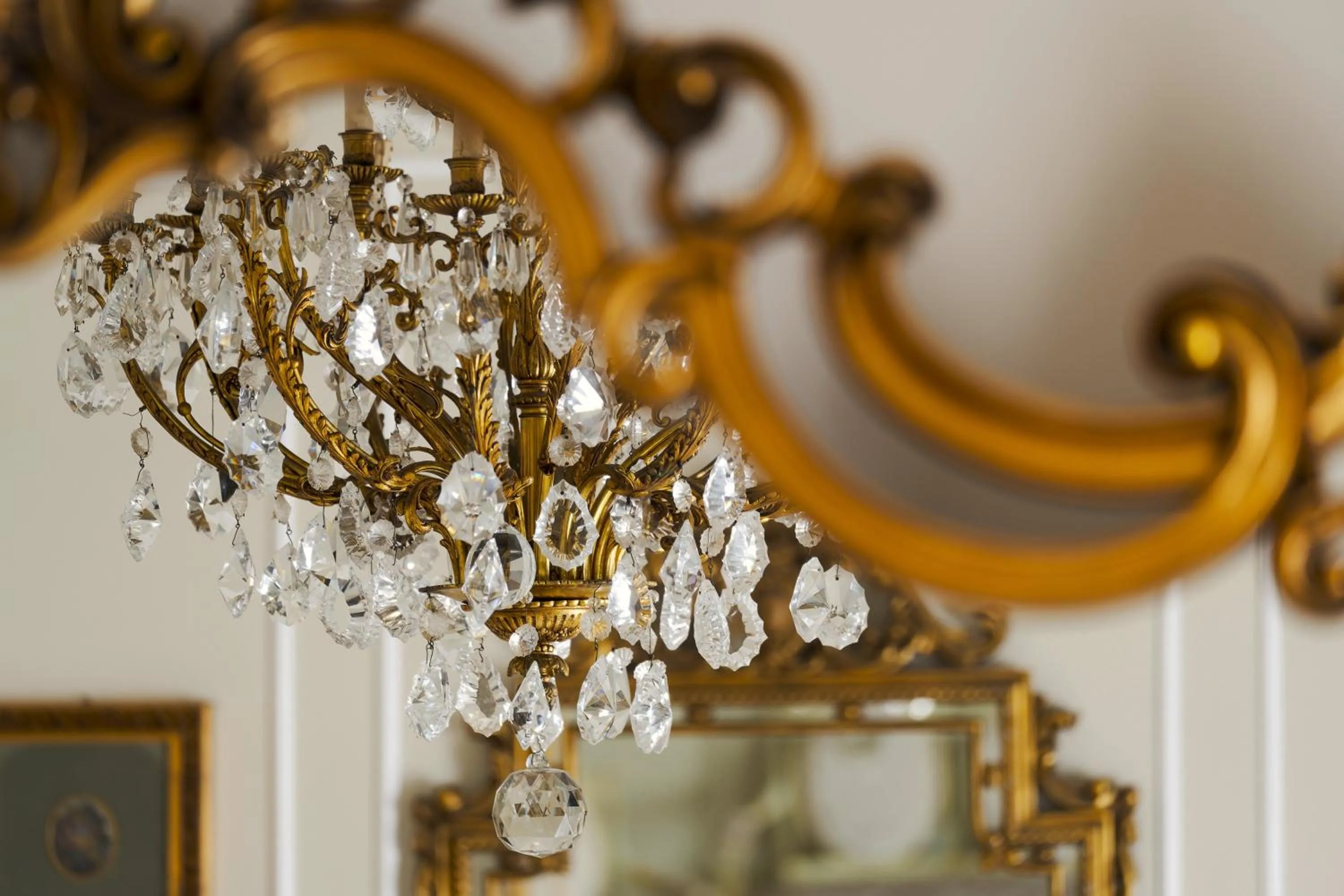 Decorative detail in B&B Palazzo Cerami