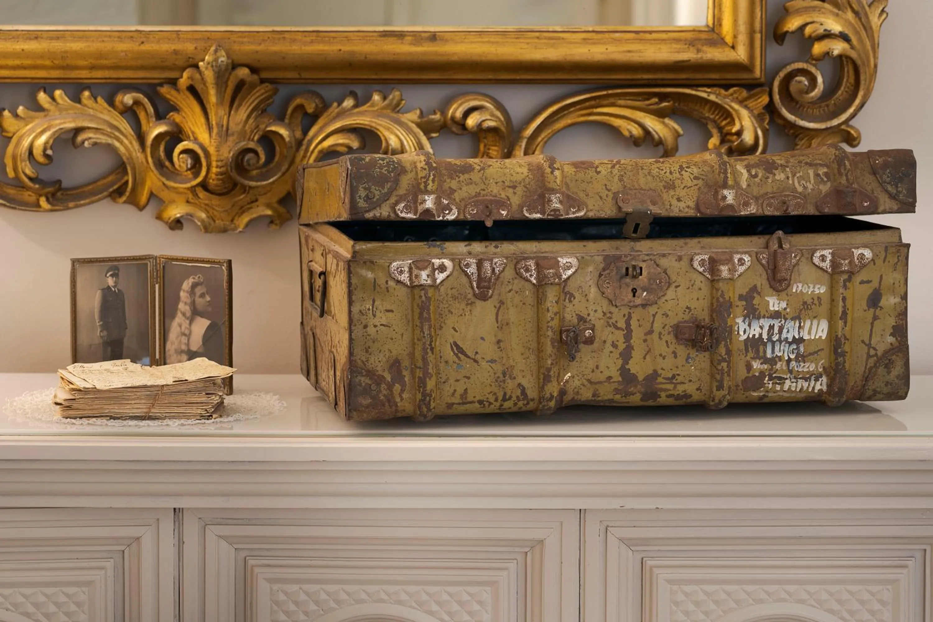 Lobby or reception in B&B Palazzo Cerami