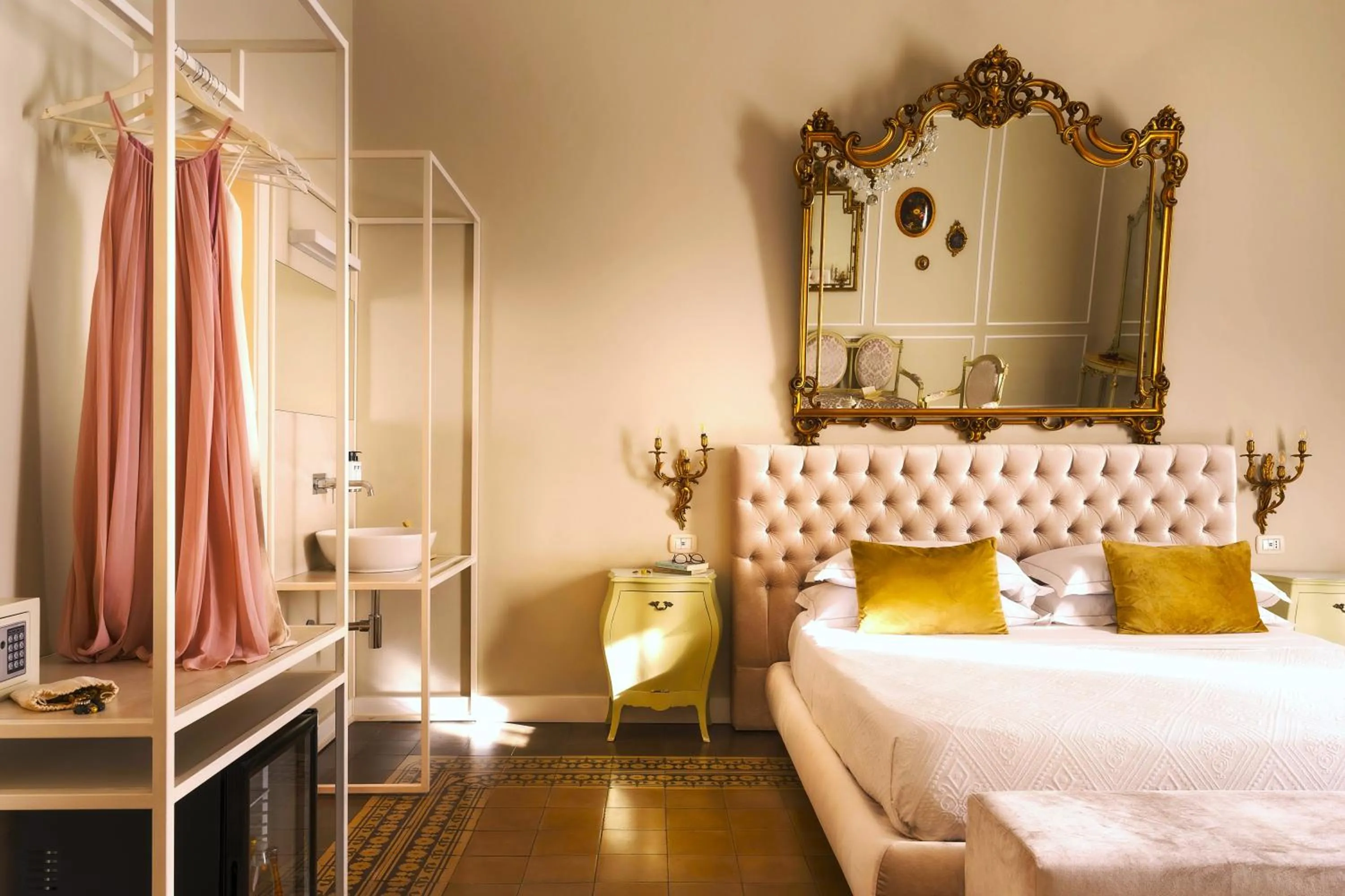 Bedroom, Bed in B&B Palazzo Cerami