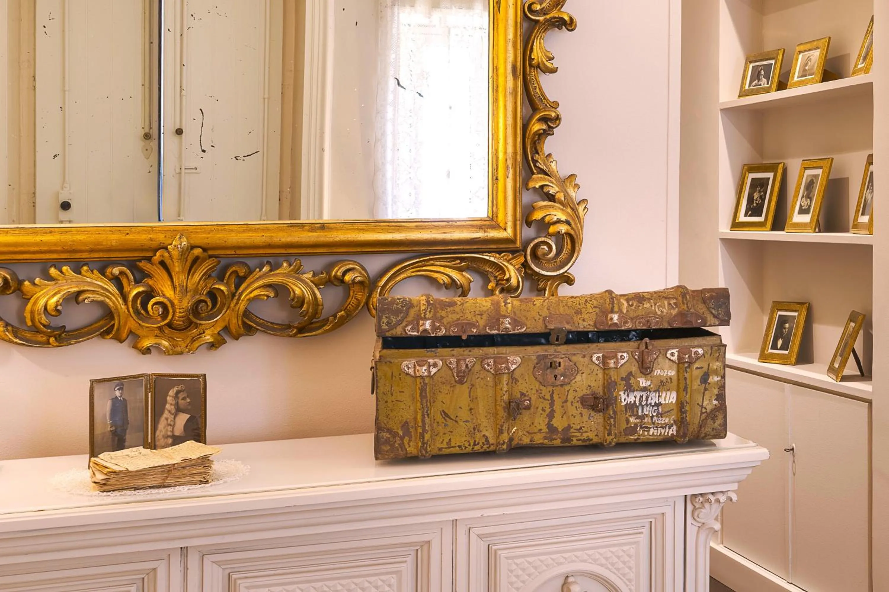 Lobby or reception in B&B Palazzo Cerami