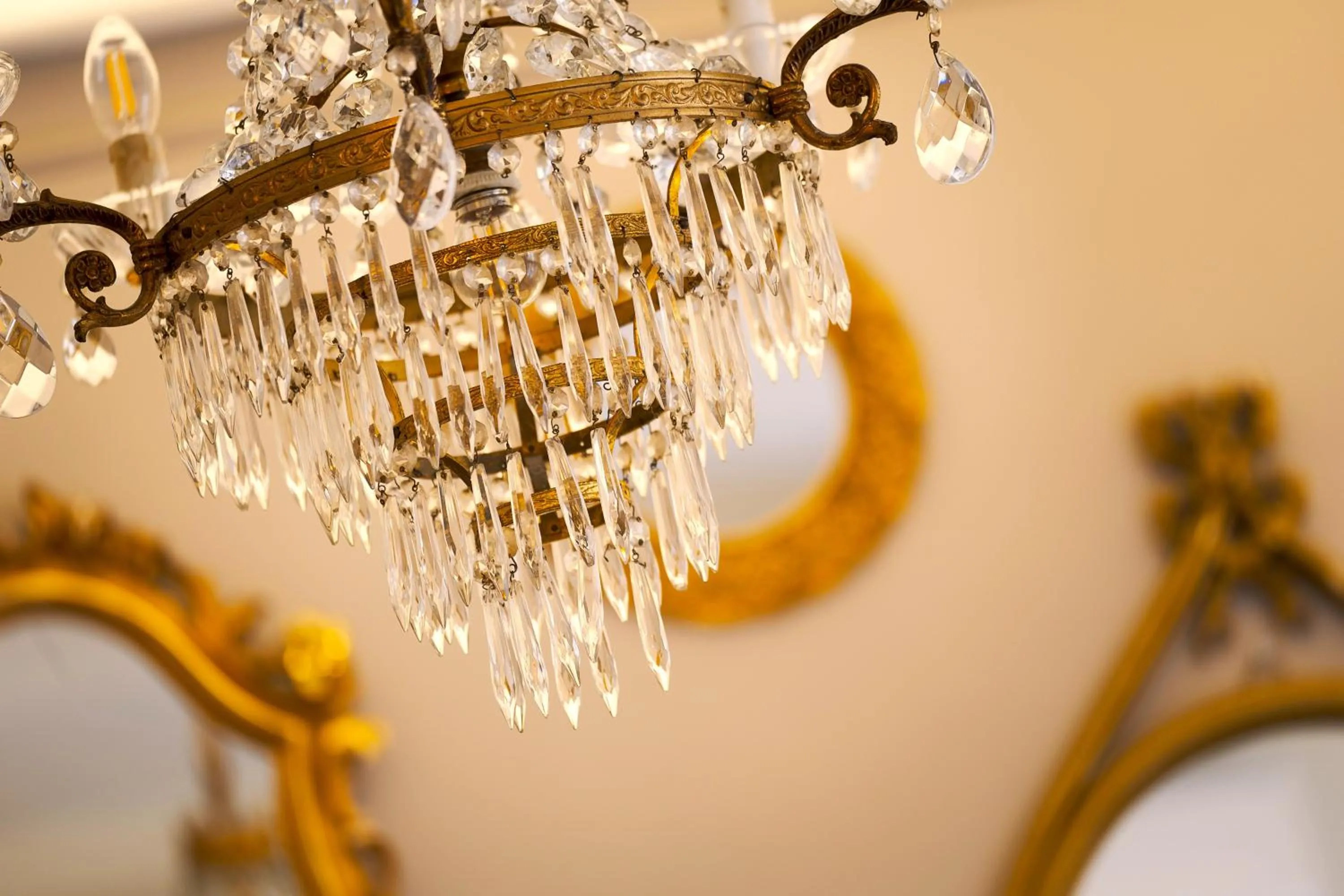 Decorative detail in B&B Palazzo Cerami