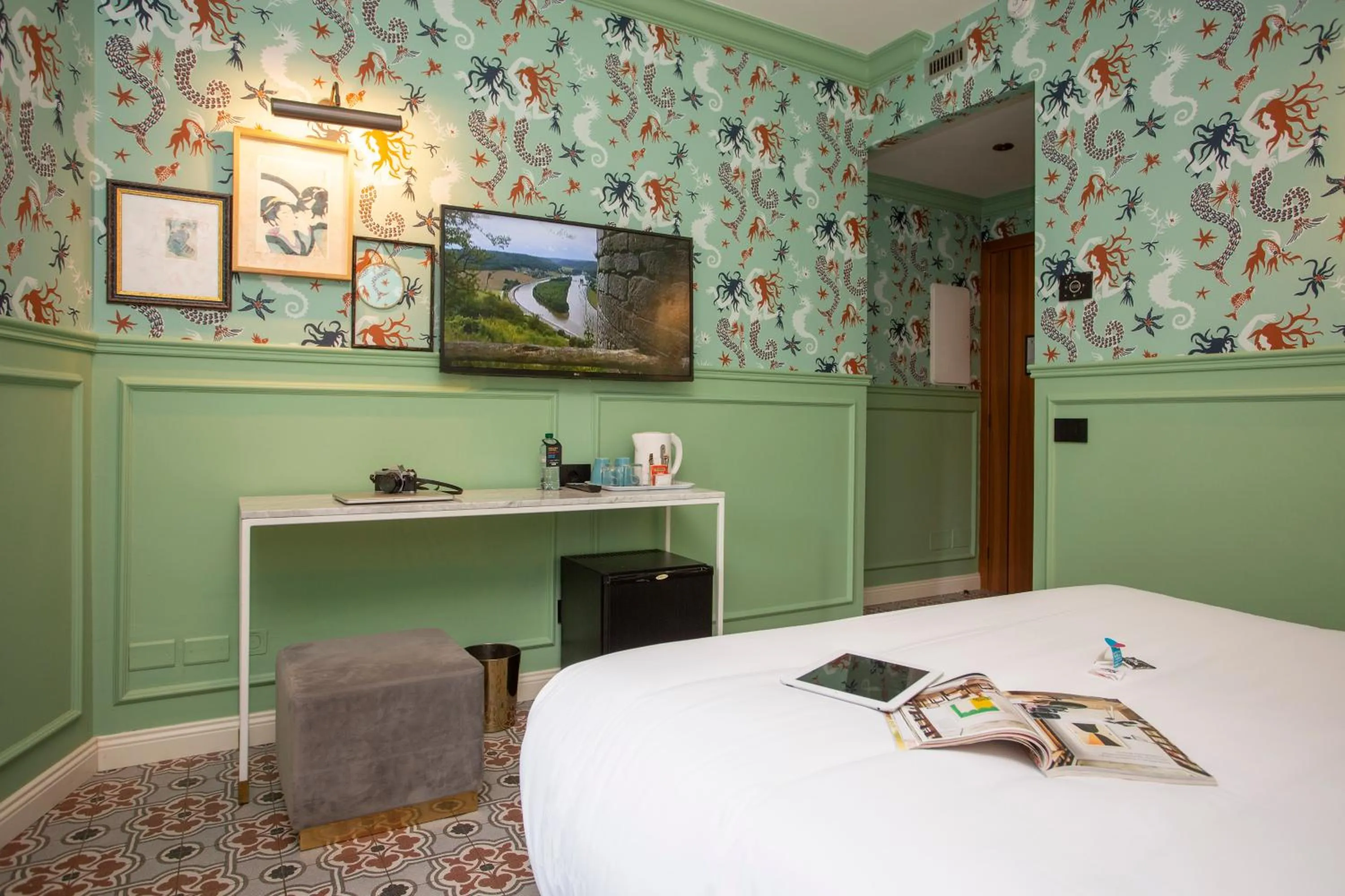 Photo of the whole room, Bed in Casual Eclettico Milano