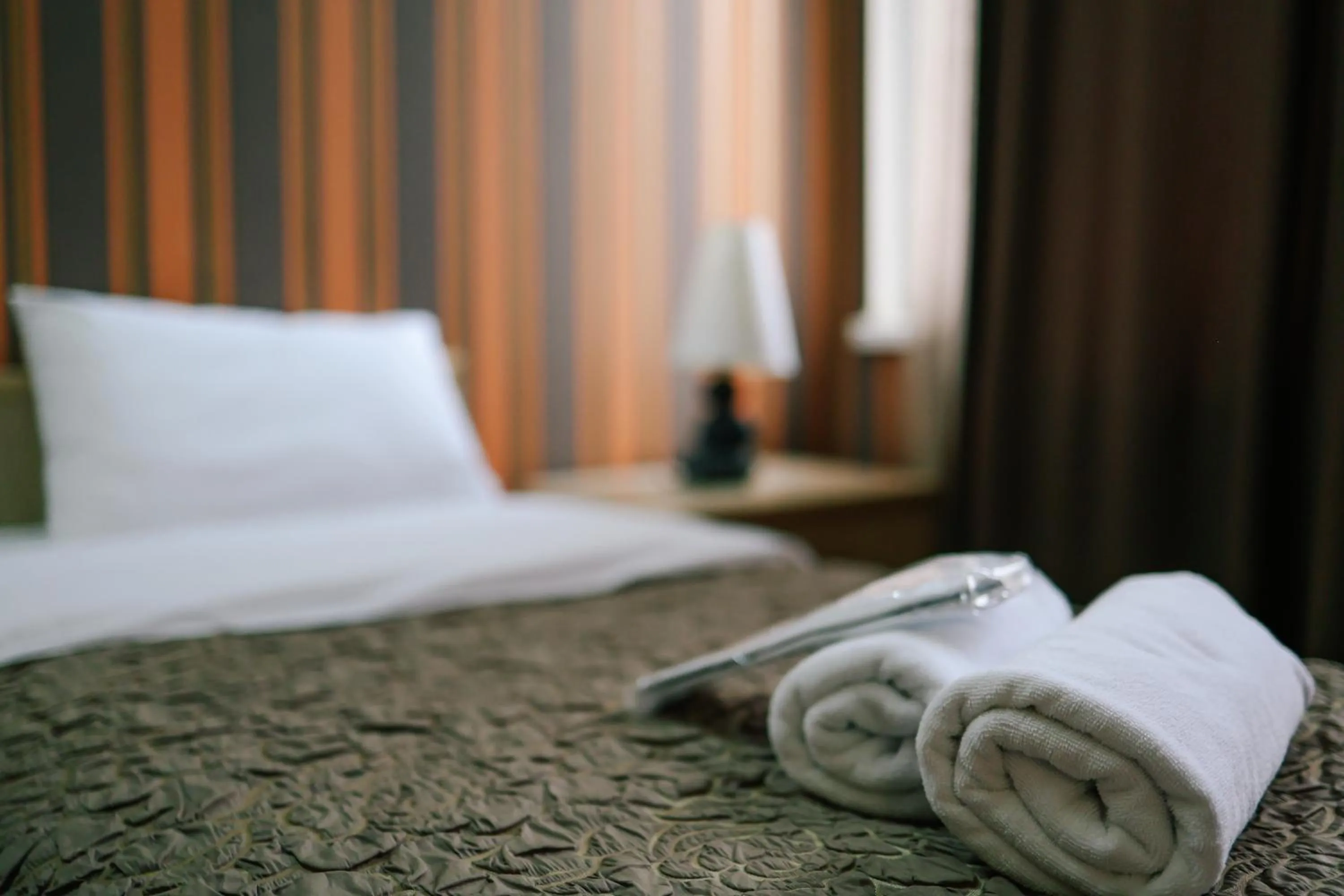 View (from property/room), Bed in Hotel Darchi