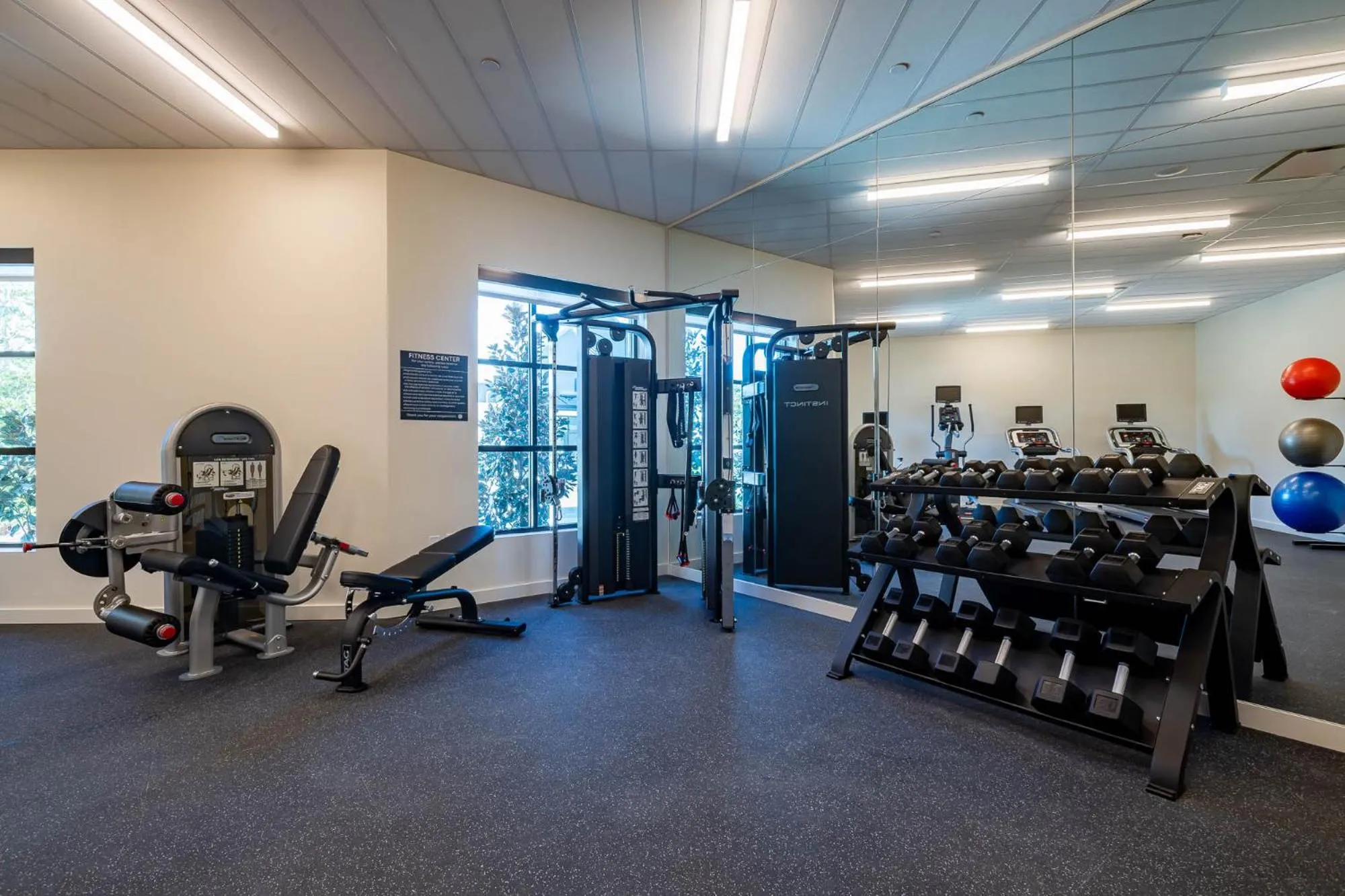 Fitness centre/facilities in The Lodge 30A