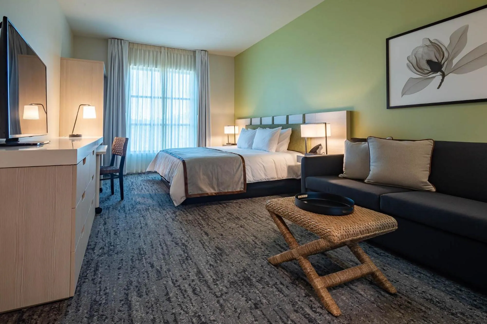 Bedroom, Bed in The Lodge 30A