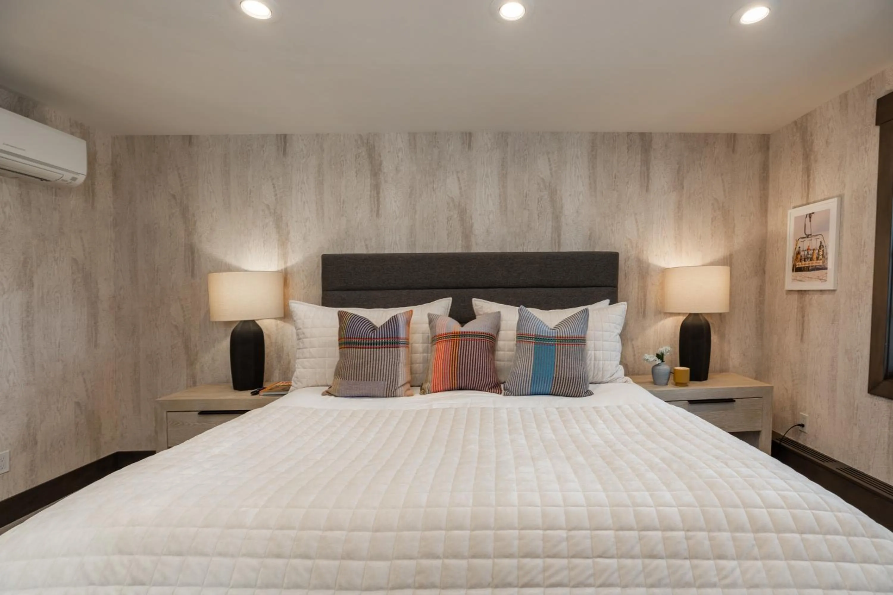 Bed in Lodge at Vail Condominiums
