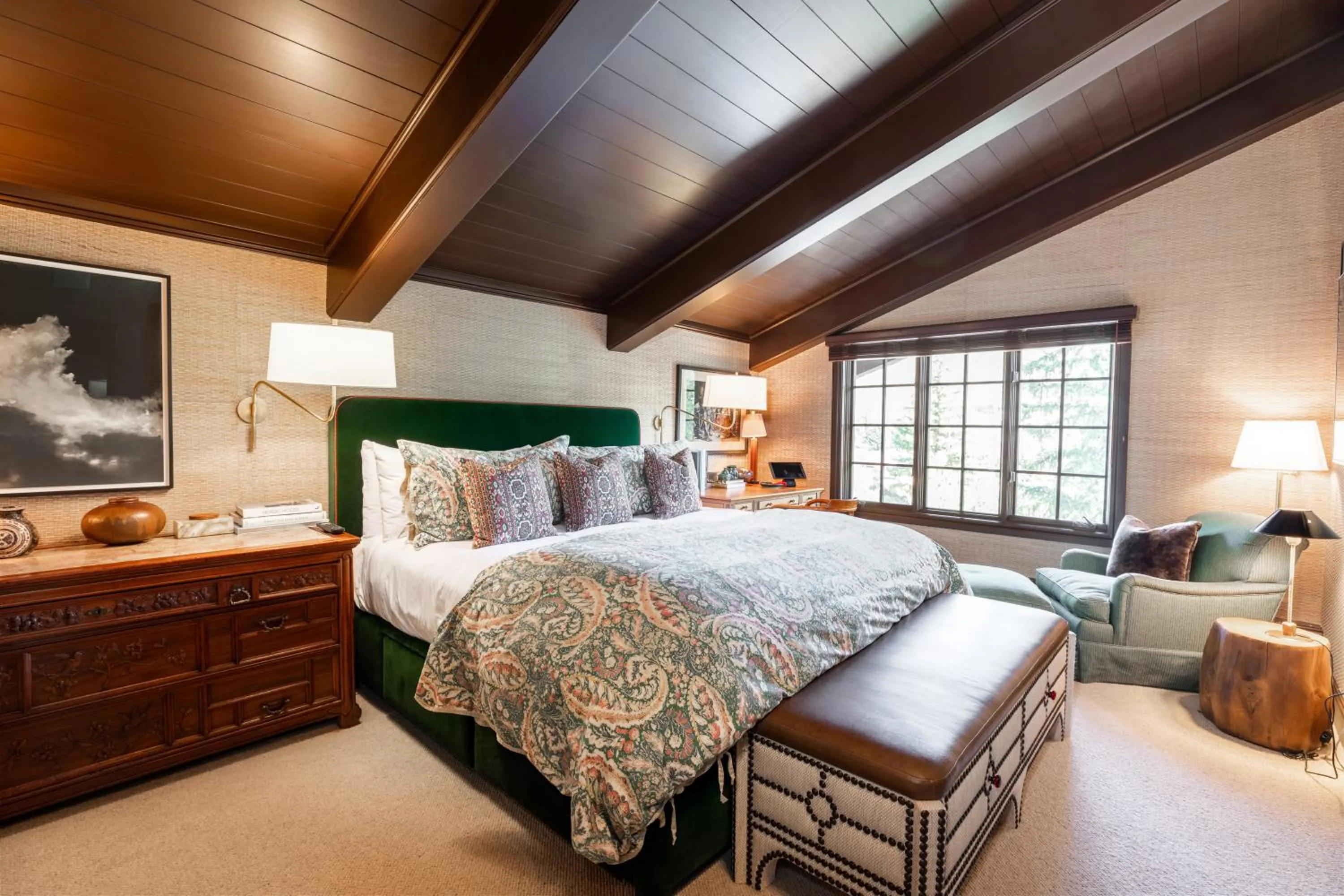 Bed in Lodge at Vail Condominiums