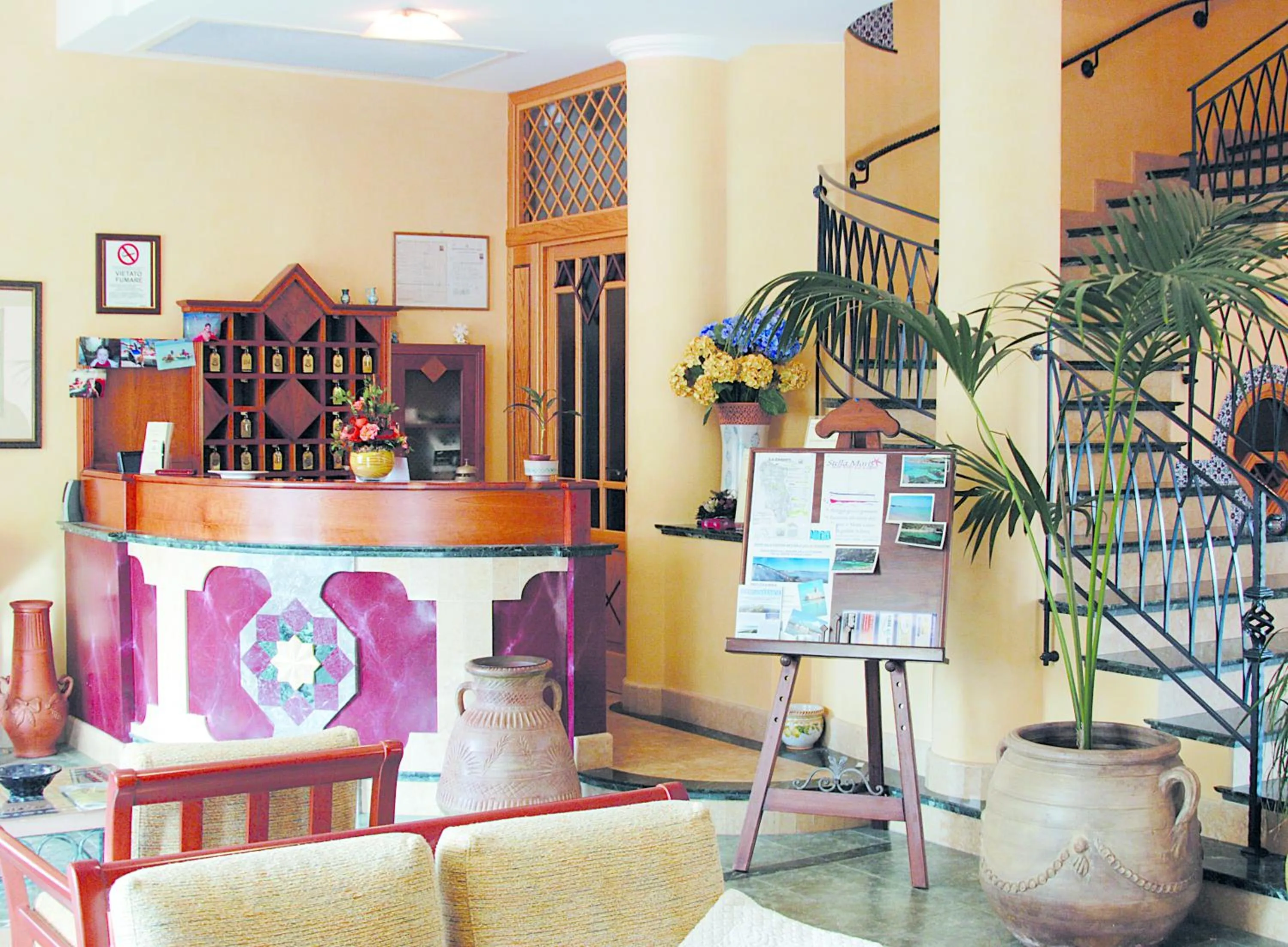 Lobby or reception in Hotel Sicilya