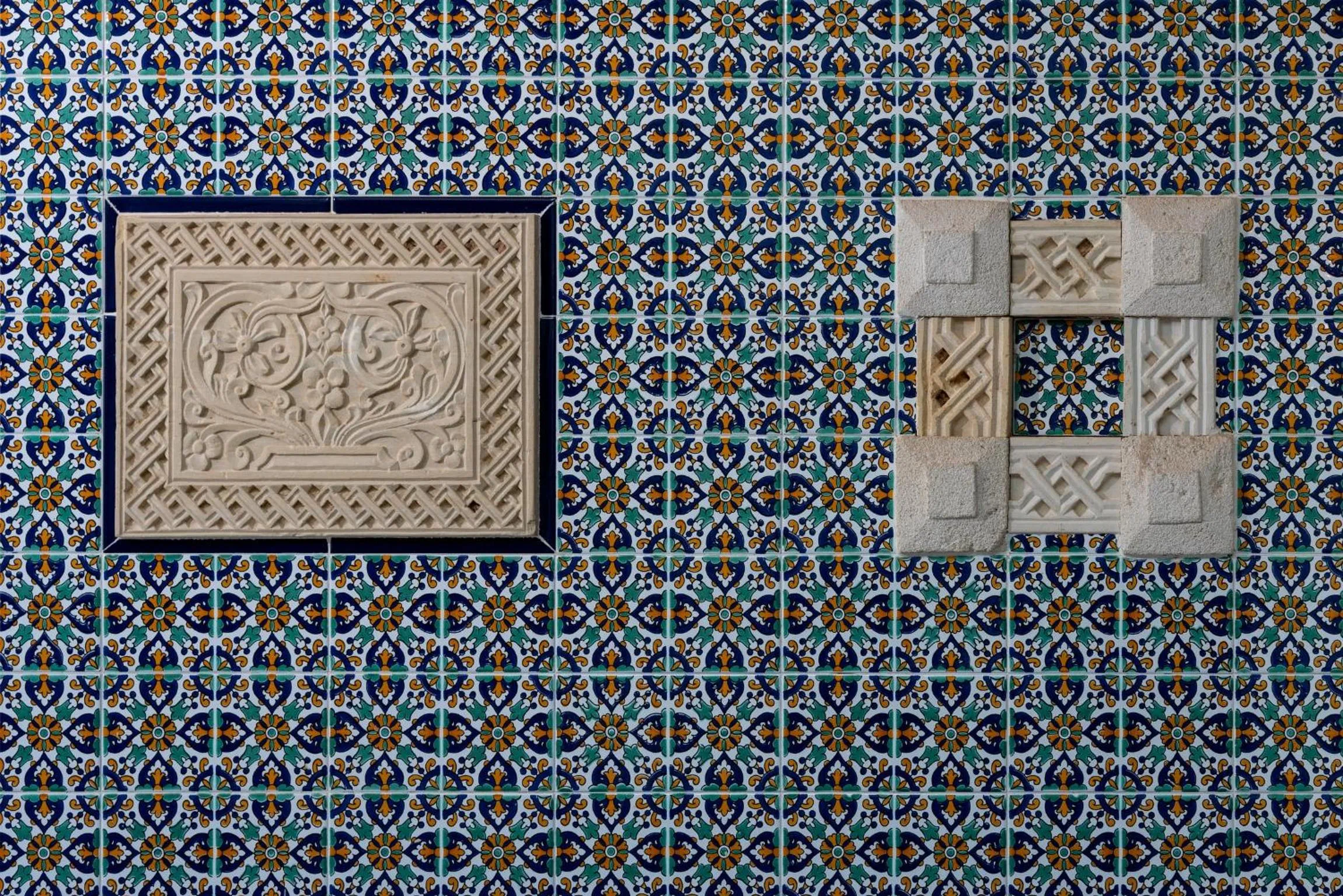 Patio in Hotel Sicilya