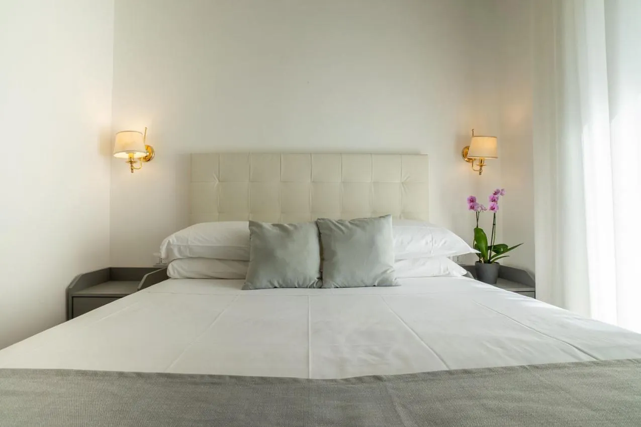 Bed in Hotel Gabriella