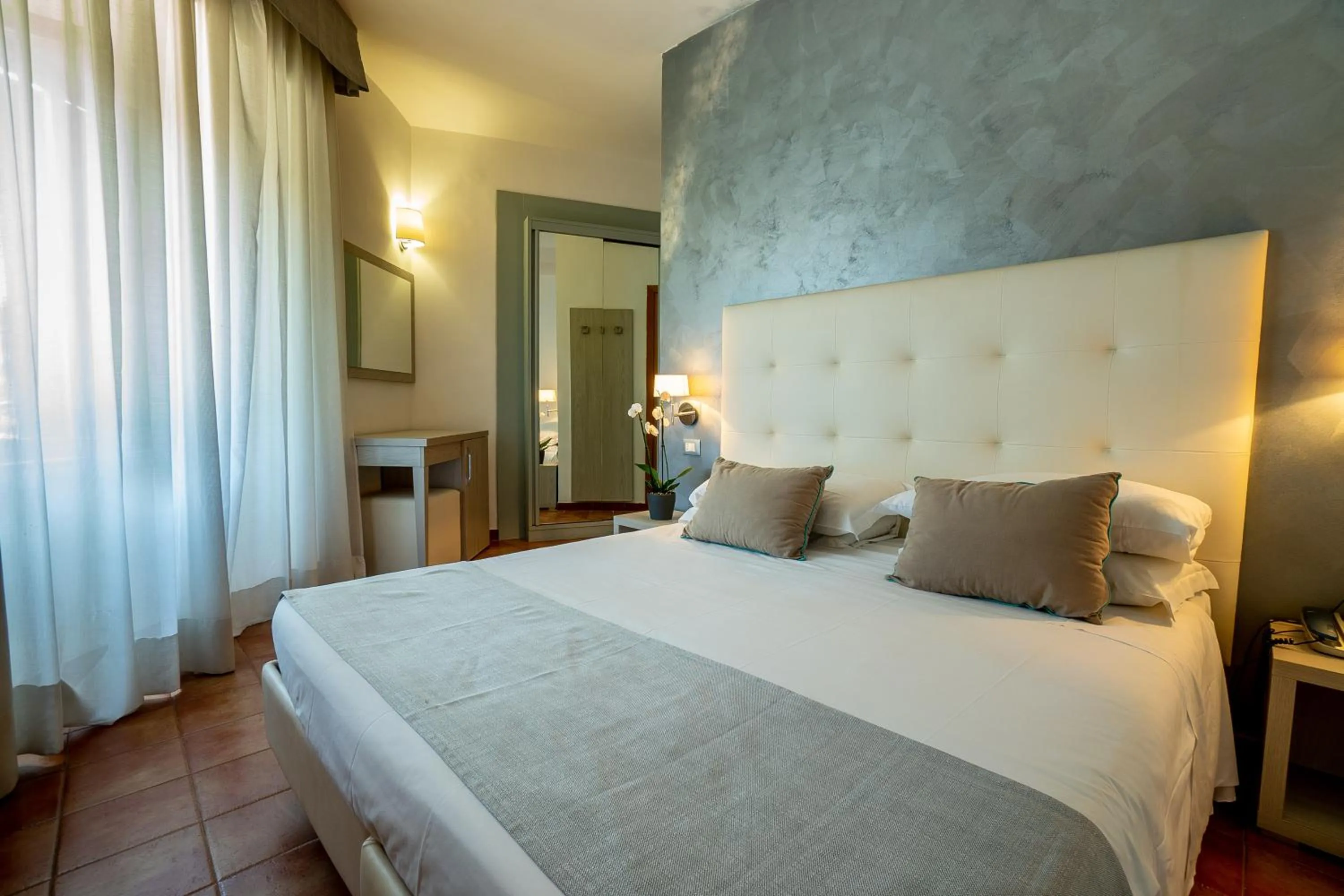 Bedroom, Bed in Hotel Gabriella