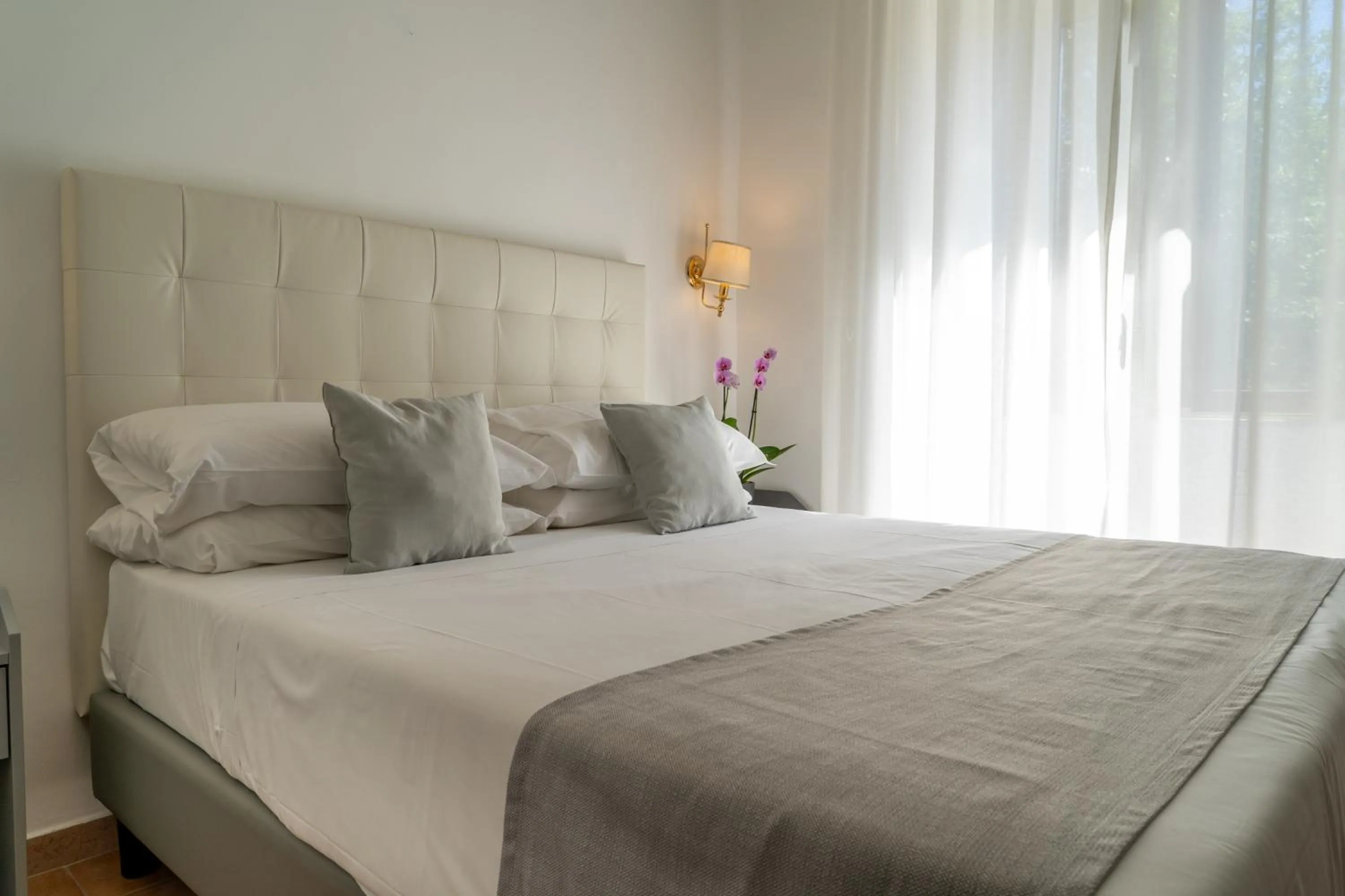 Bed in Hotel Gabriella