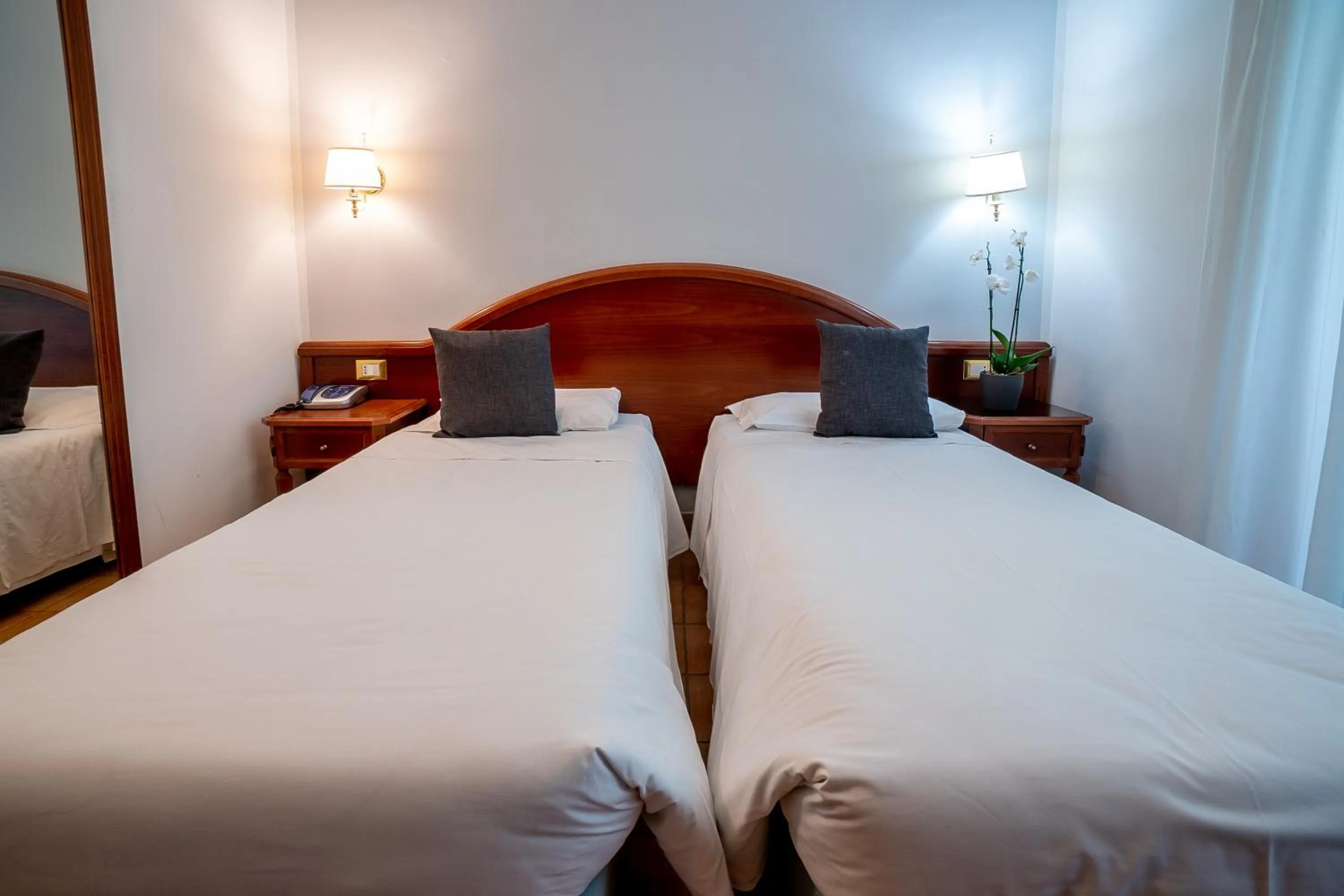 Bedroom, Bed in Hotel Gabriella