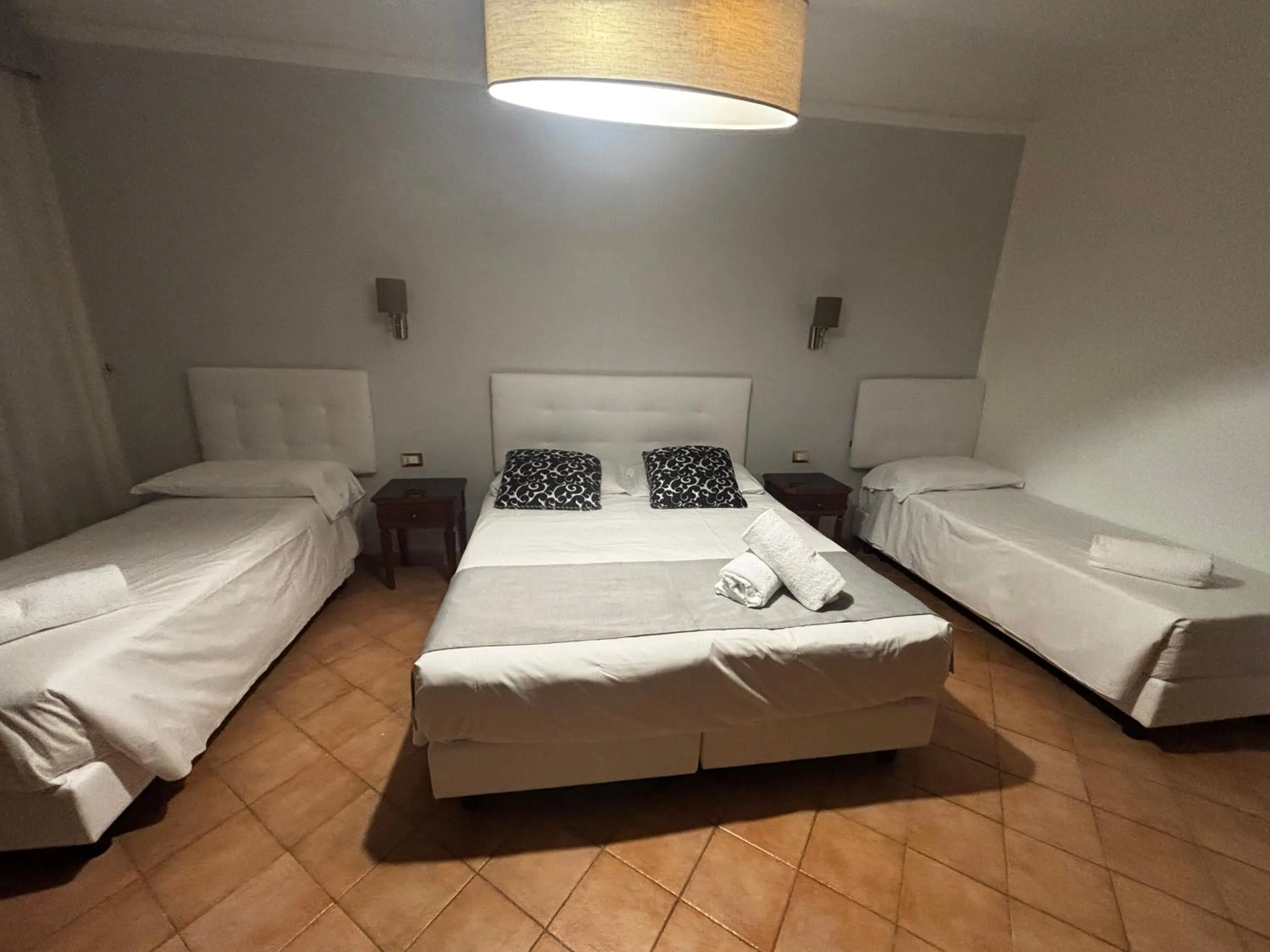 Bed in Hotel Gabriella