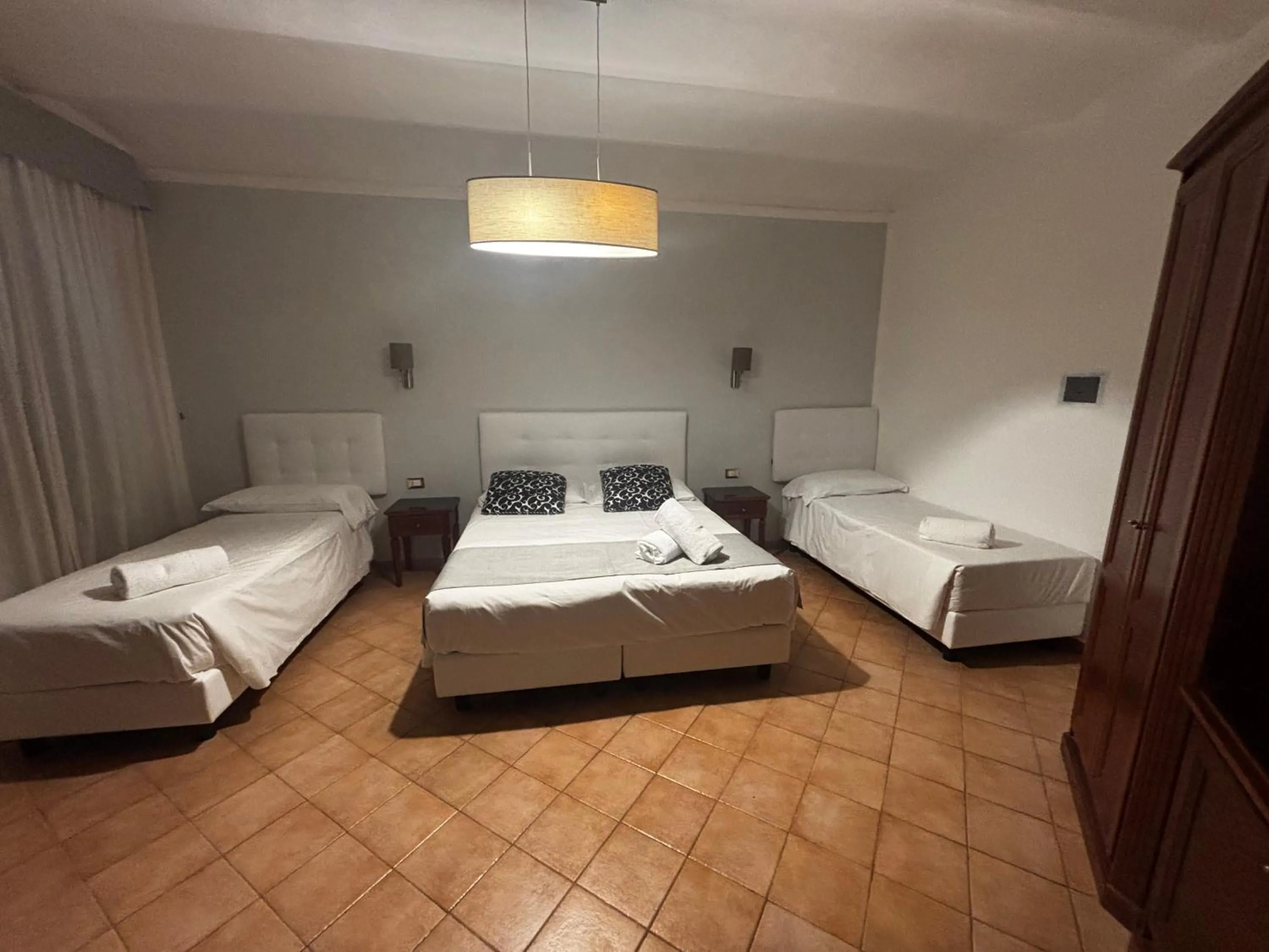 Bed in Hotel Gabriella