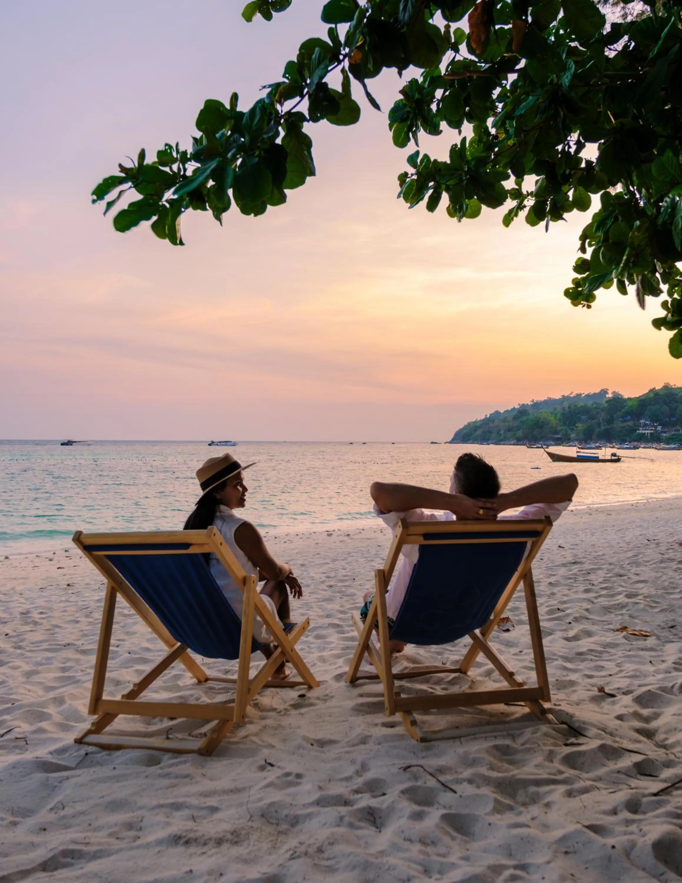 Guests in Lipe Garden Beach Resort