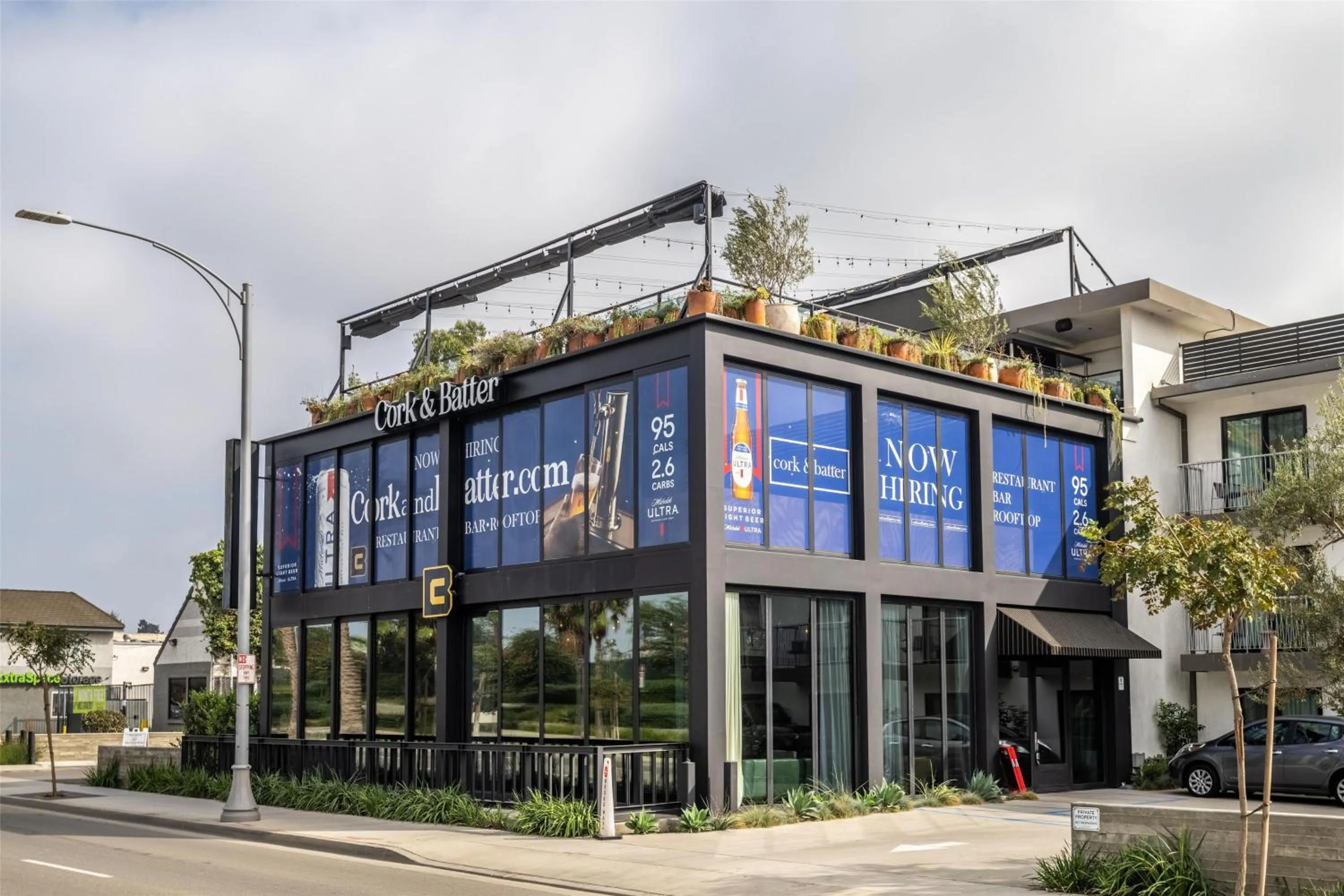 Property building in The Lum Hotel Los Angeles Stadium District